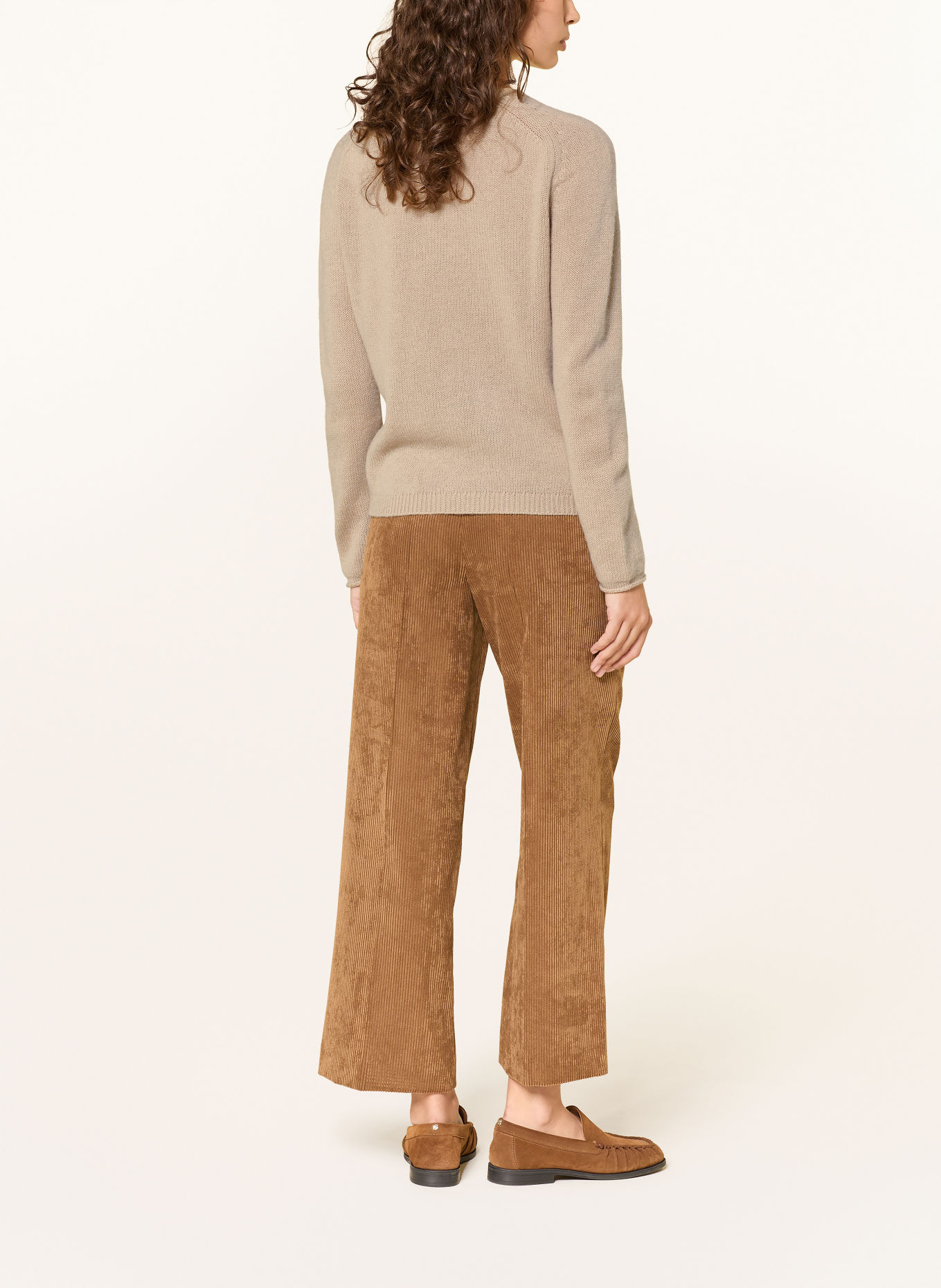 LUISA CERANO Sweater: LIGHT BROWN