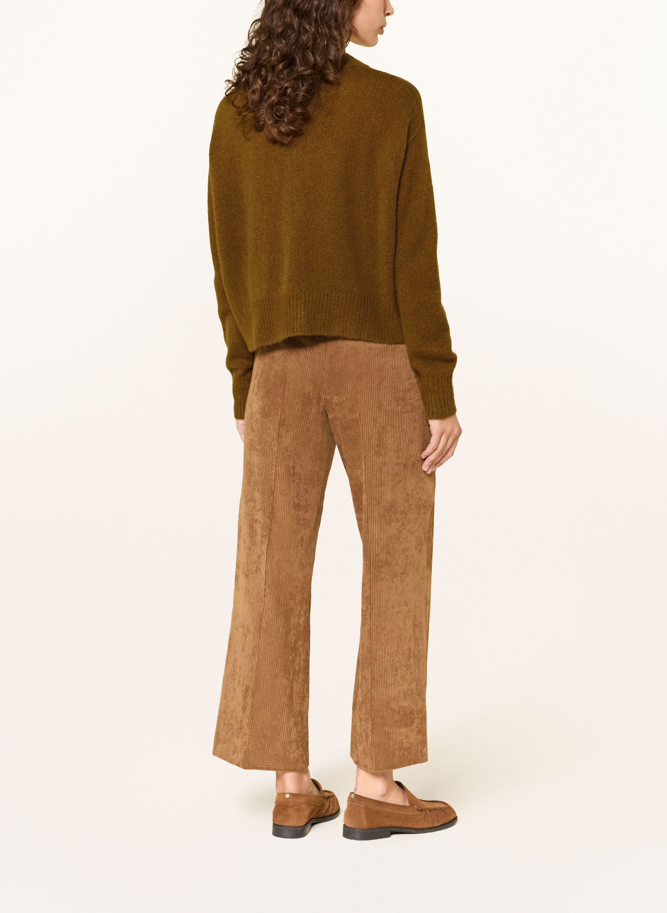 LUISA CERANO Cardigan: BROWN