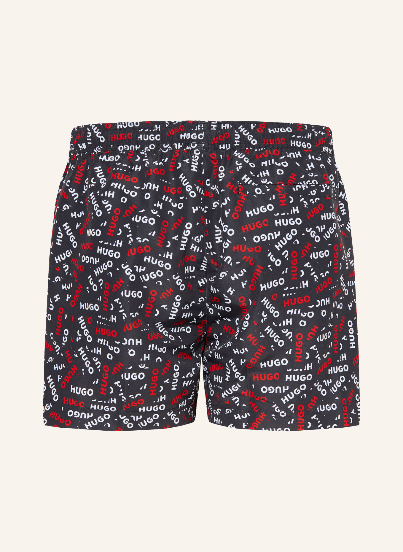 HUGO Badshorts RYU: SVART / RÖD / VIT