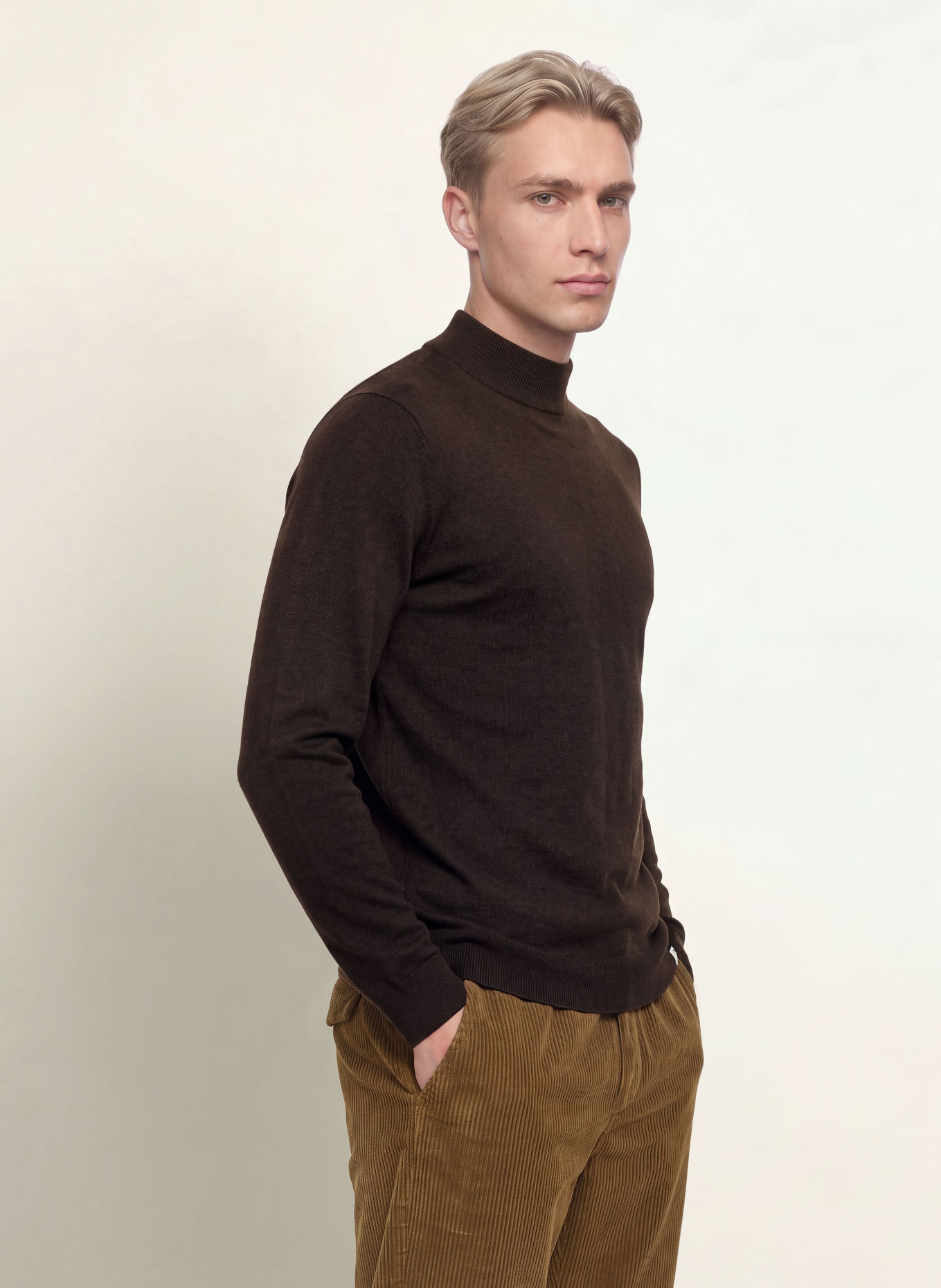 NOWADAYS Sweater: DARK BROWN