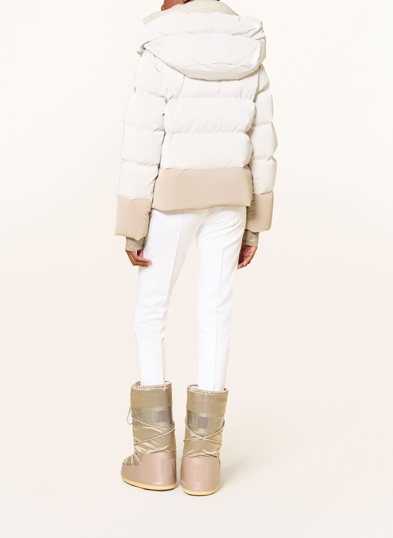 BOGNER ELAINE Stirrup ski pants: WHITE