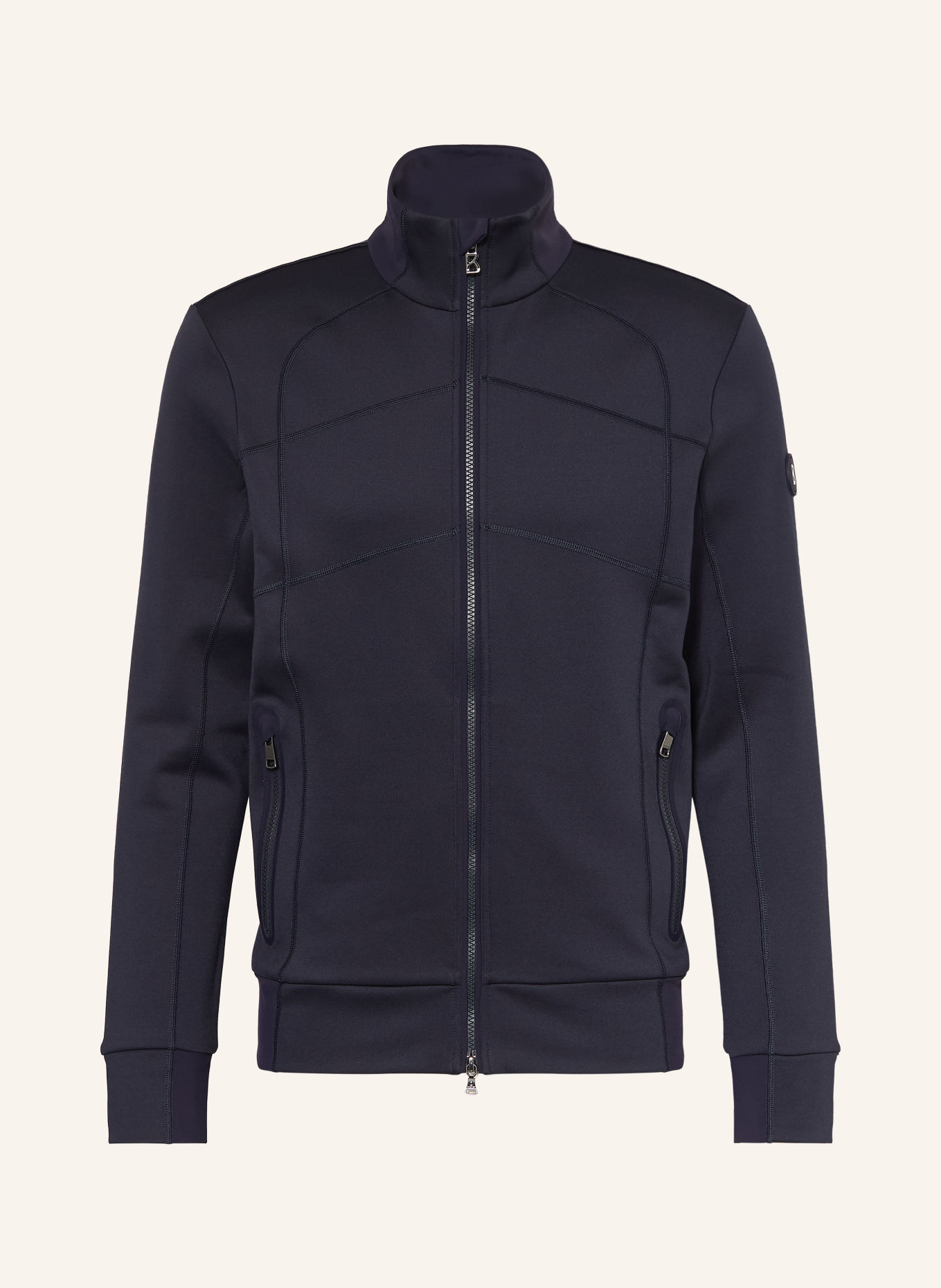 BOGNER Midlayer-jas HAYO: DONKERBLAUW