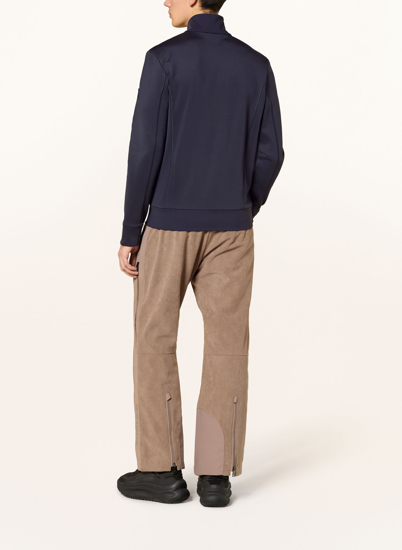 BOGNER Midlayer-jas HAYO: DONKERBLAUW