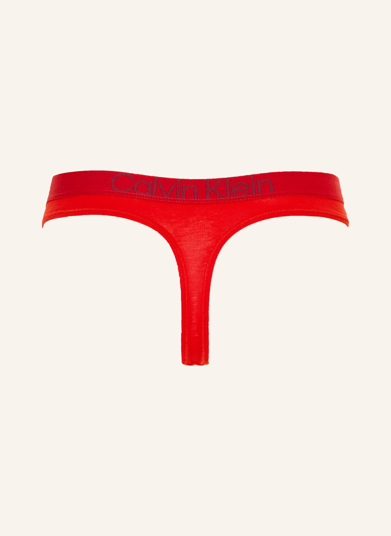 Calvin Klein 5-Pack of Strings EXTRA SOFT COTTON STRETCH: BLACK / LIGHT GRAY / RED