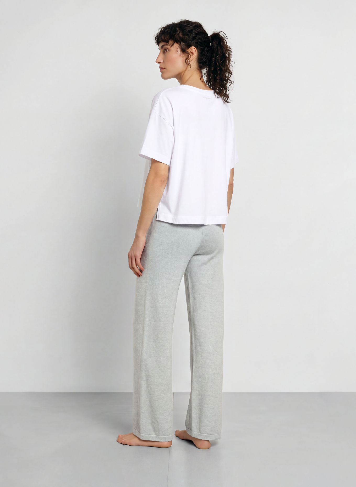 MANDALA Functional shirt: WHITE