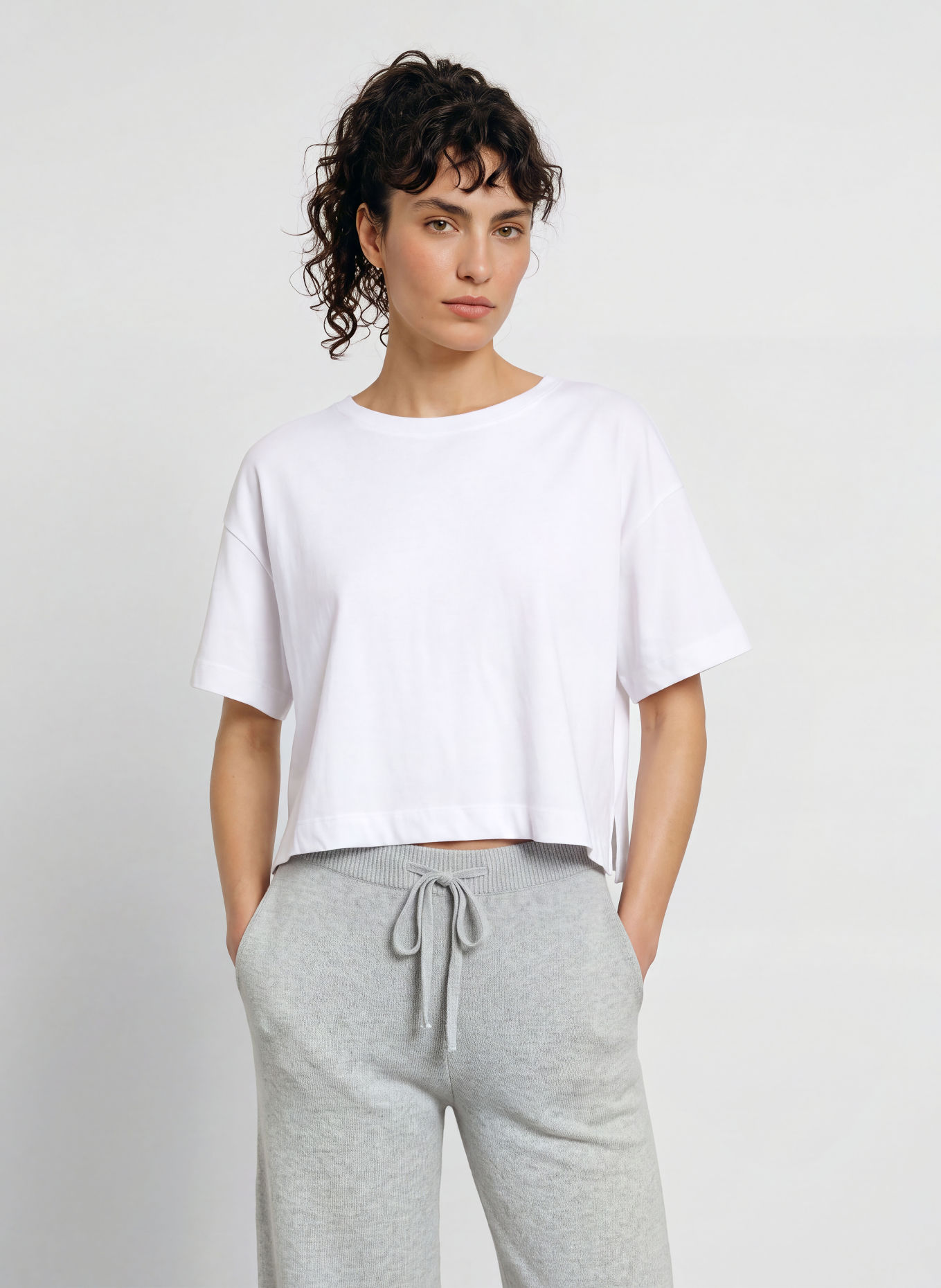 MANDALA Functional shirt: WHITE
