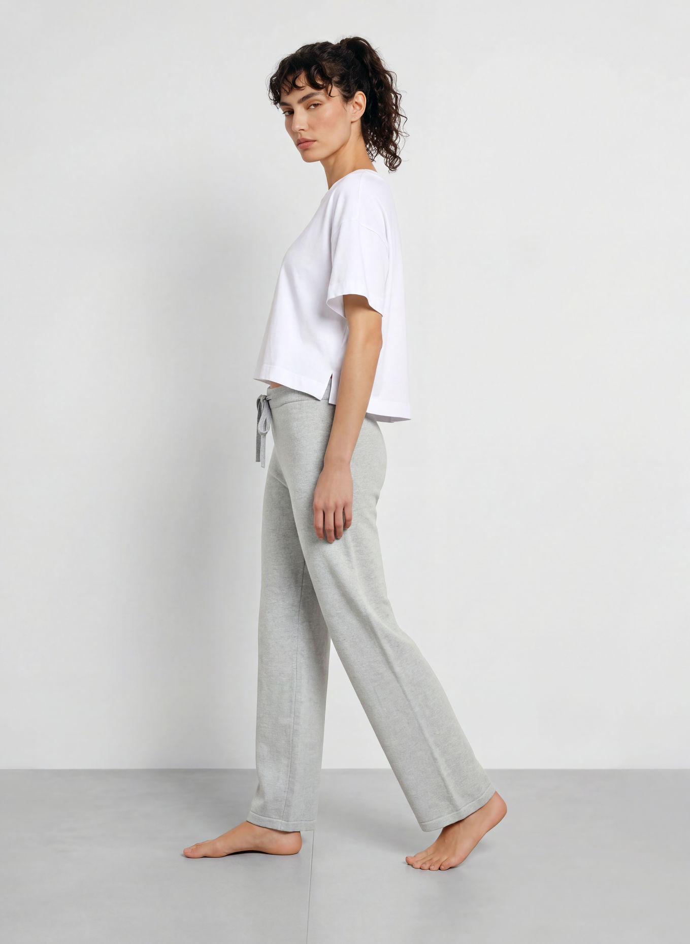 MANDALA Functional shirt: WHITE