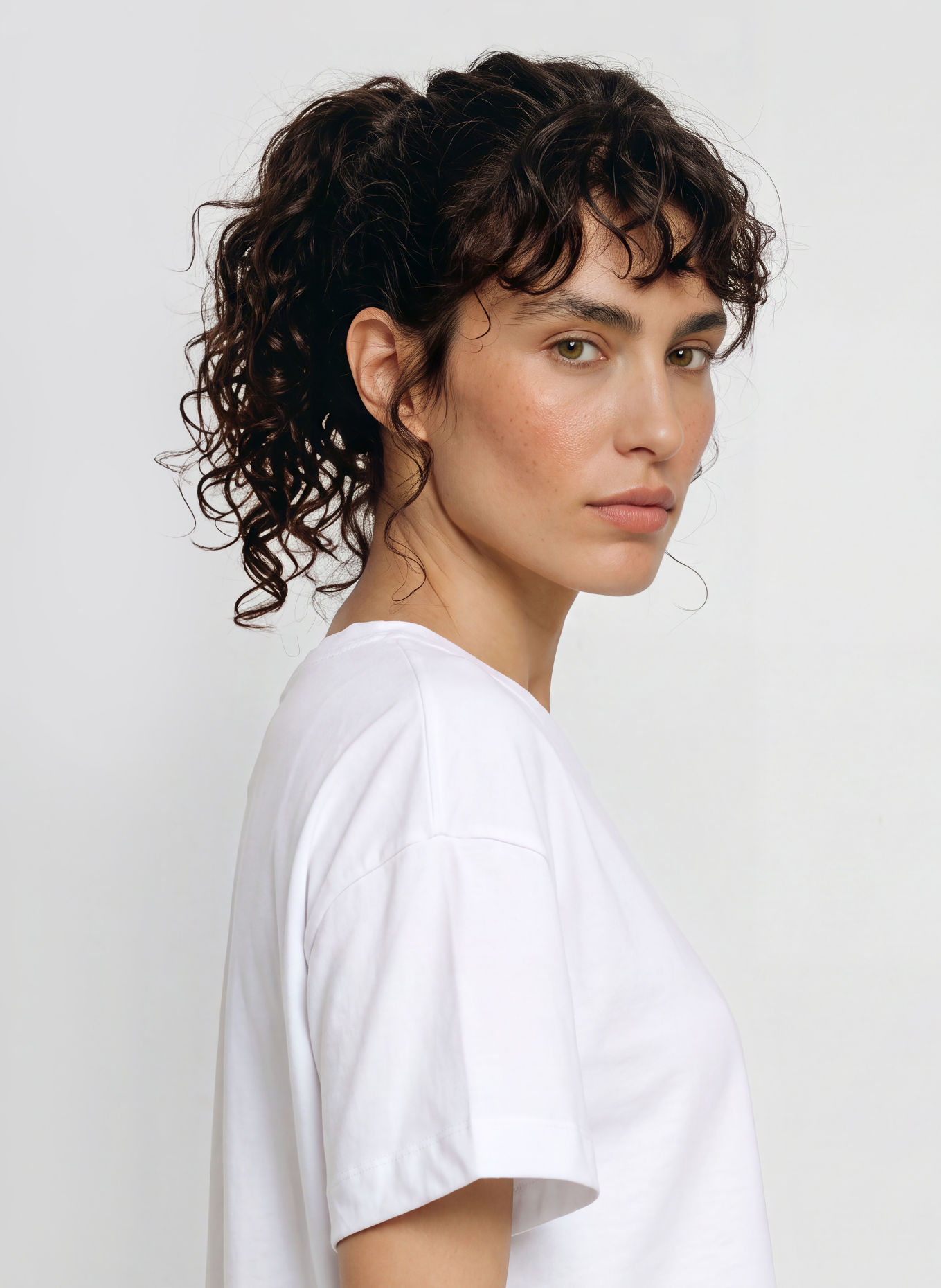 MANDALA Functional shirt: WHITE