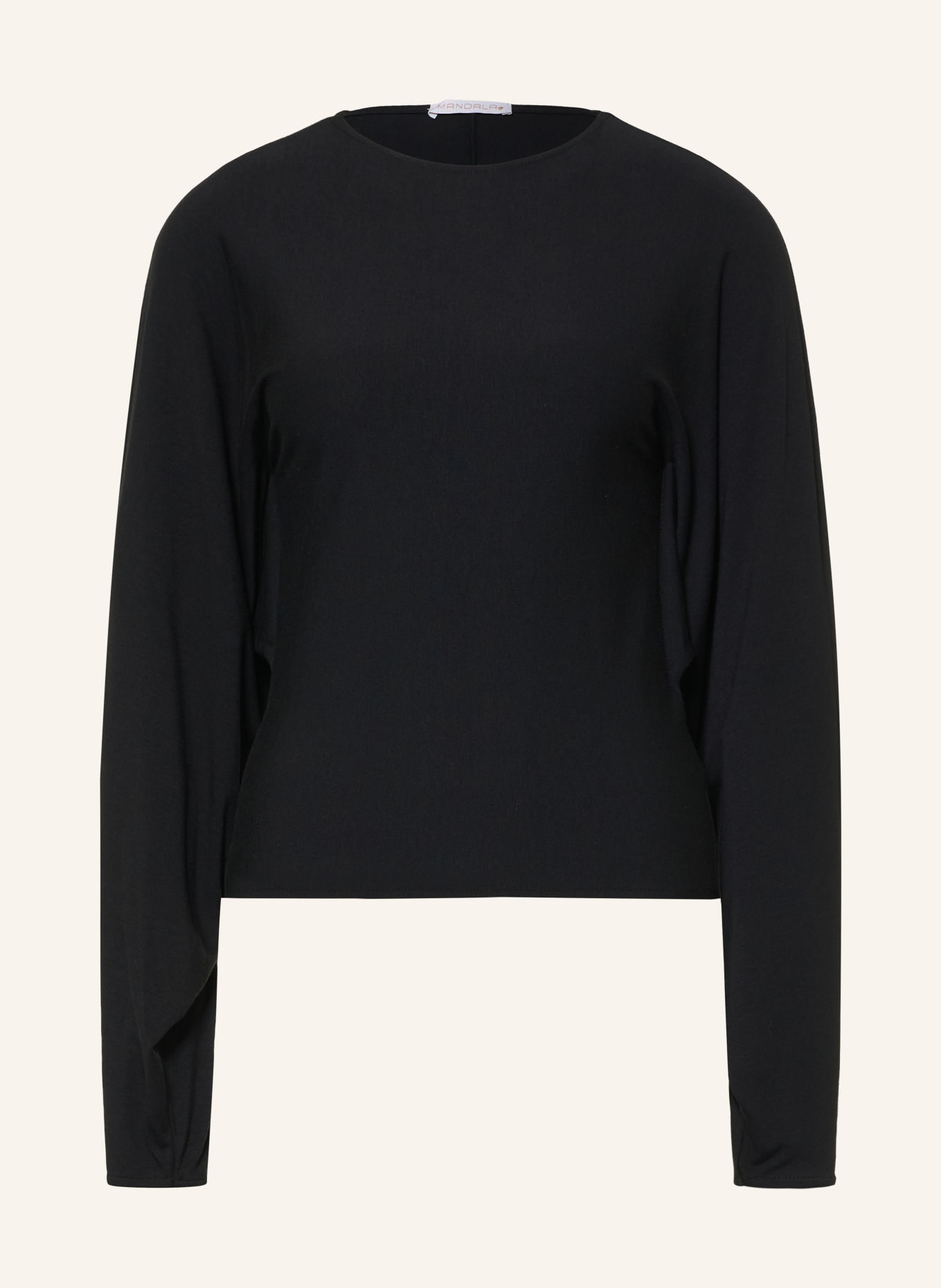 MANDALA Longsleeve PULSE: SCHWARZ