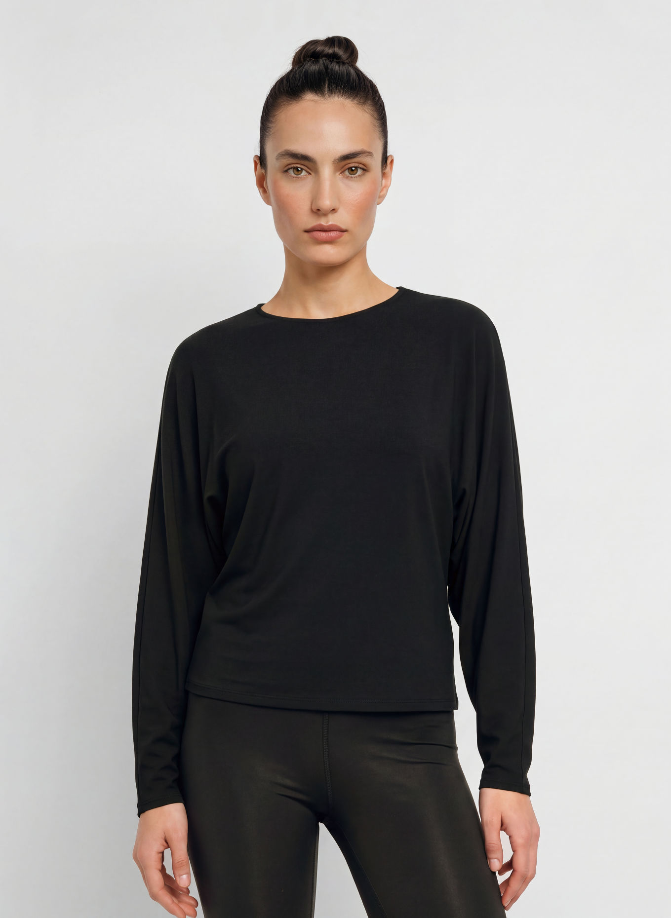 MANDALA Longsleeve PULSE: SCHWARZ