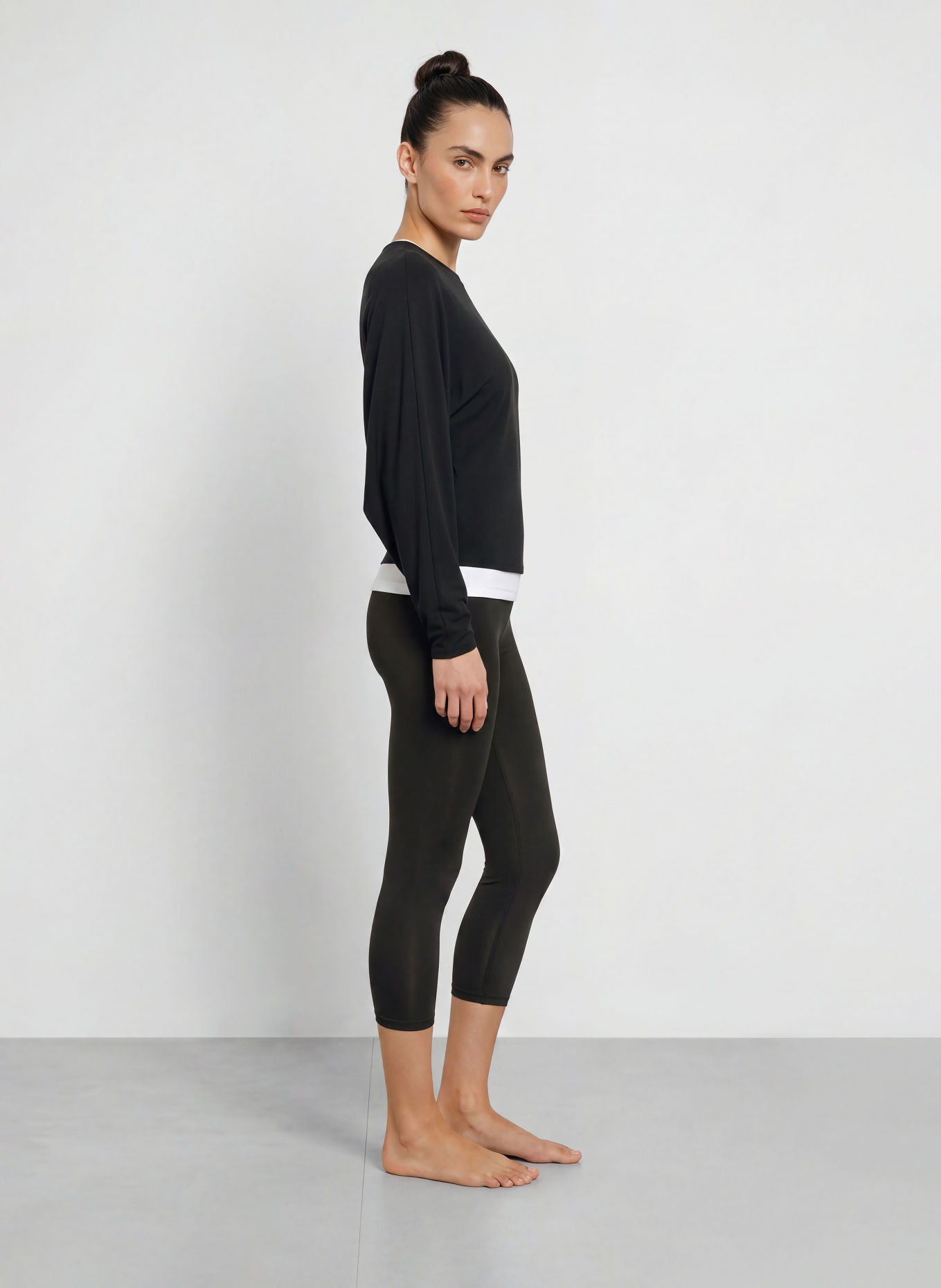 MANDALA Longsleeve PULSE: SCHWARZ