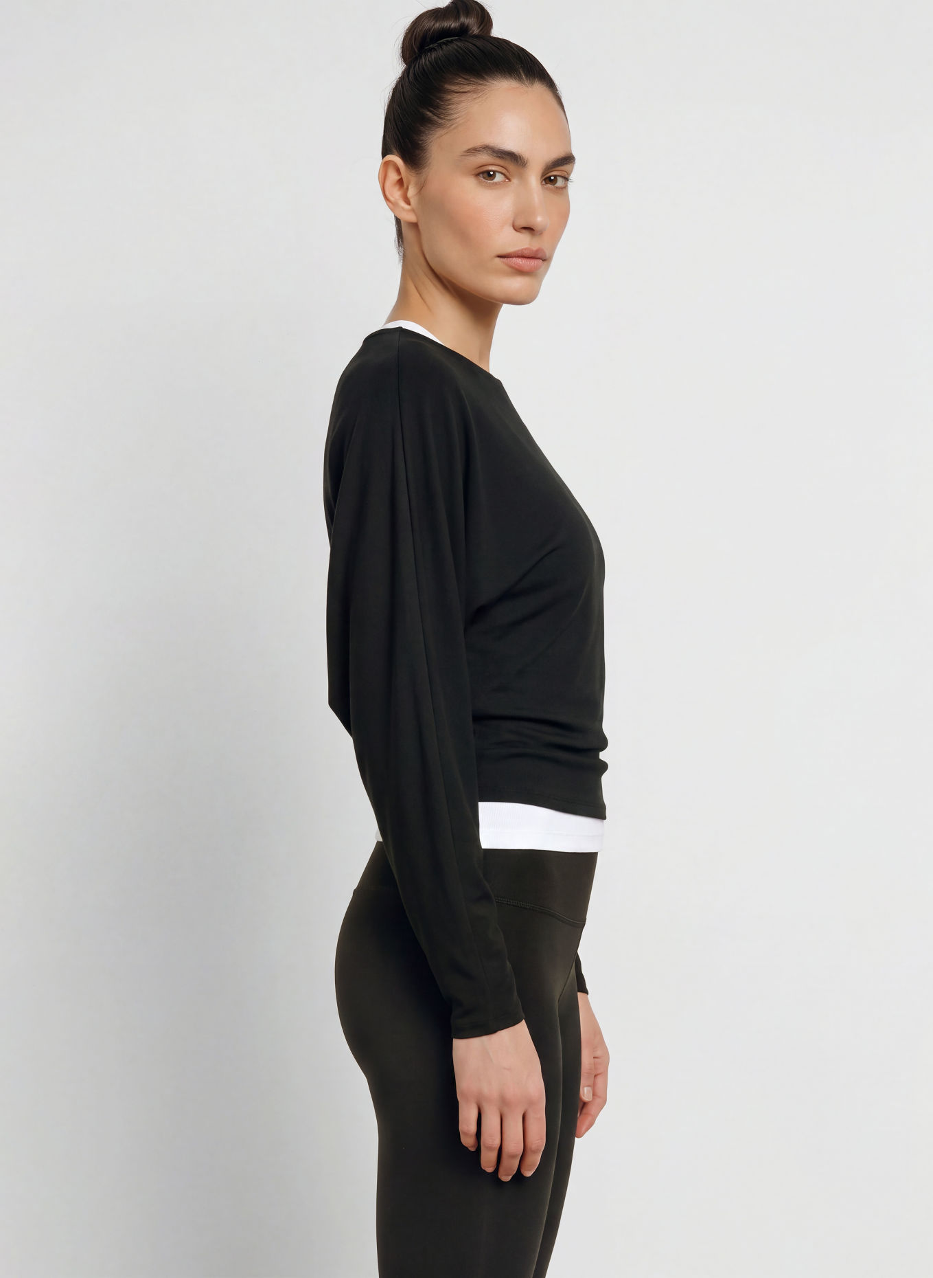 MANDALA Longsleeve PULSE: SCHWARZ