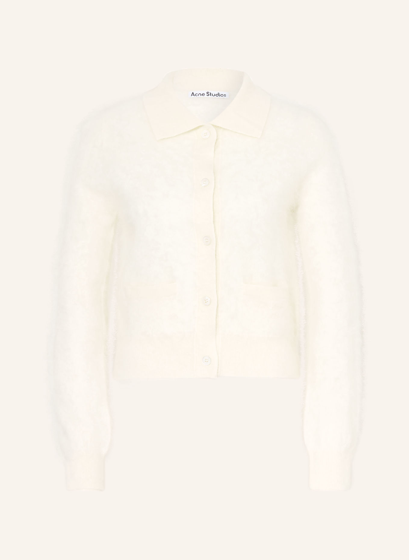 Acne Studios Pletený svetr z kašmíru: REŽNÁ
