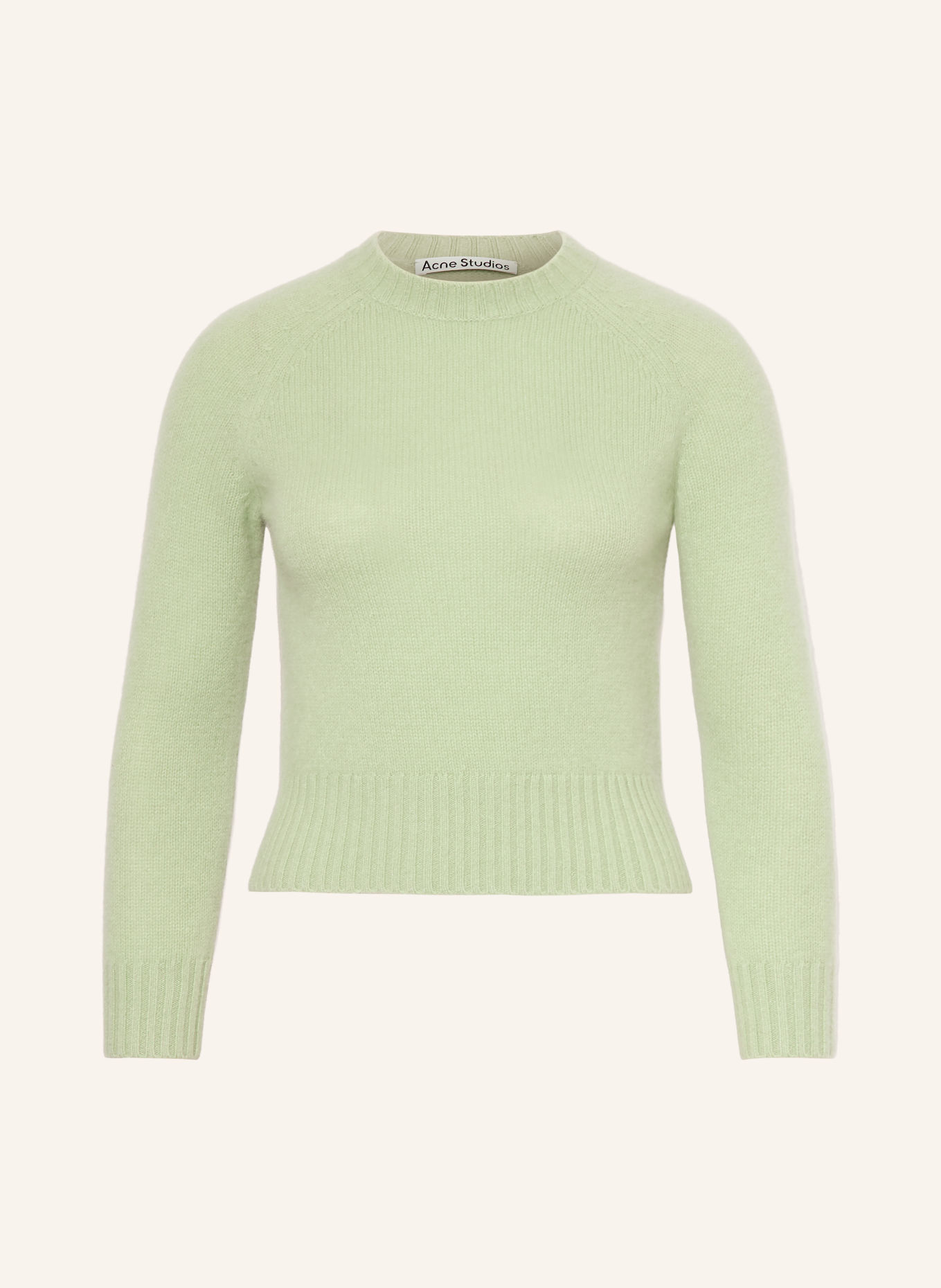 Acne Studios Cashmere Sweaters: LIGHT GREEN