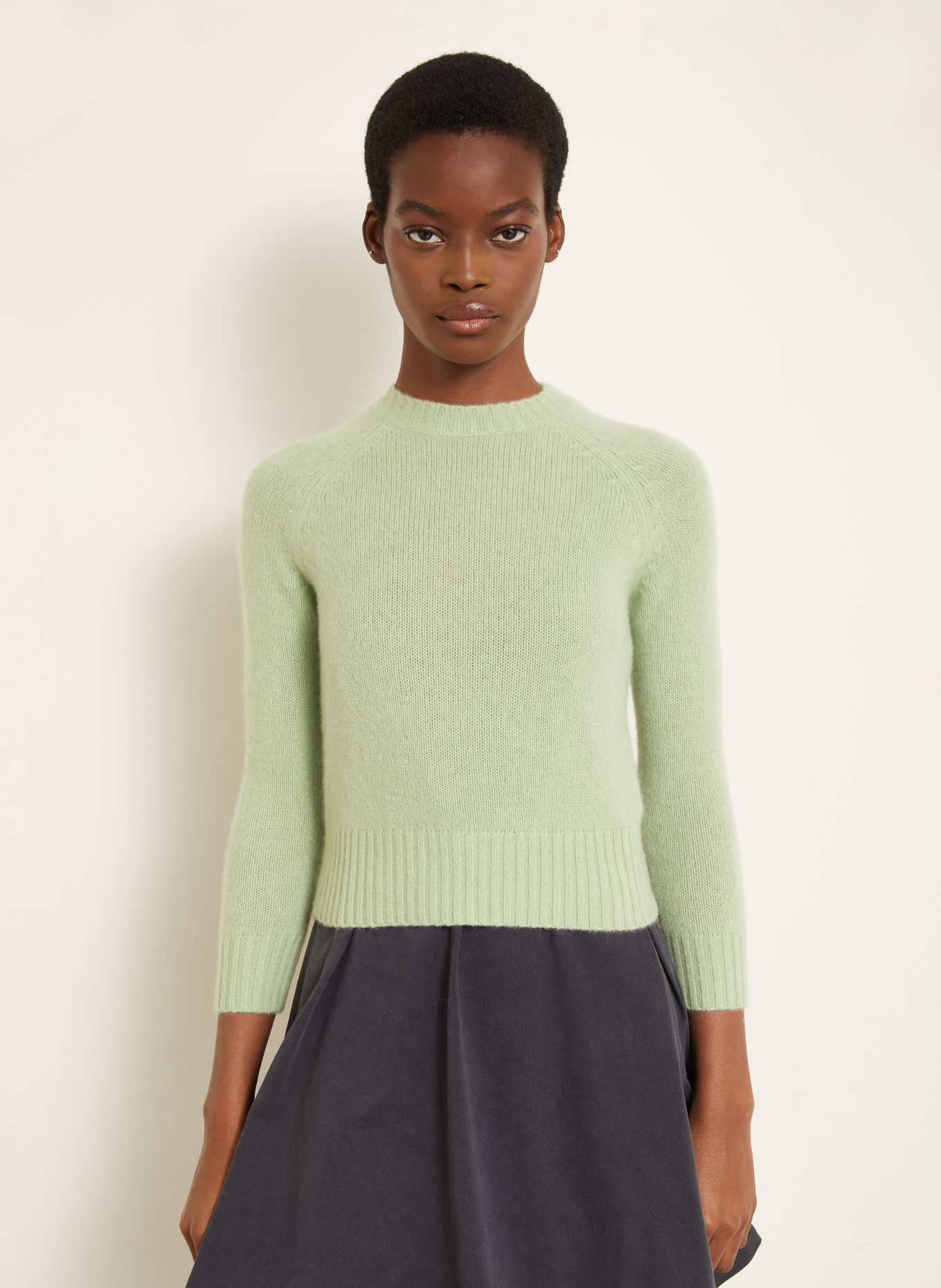Acne Studios Cashmere Sweaters: LIGHT GREEN