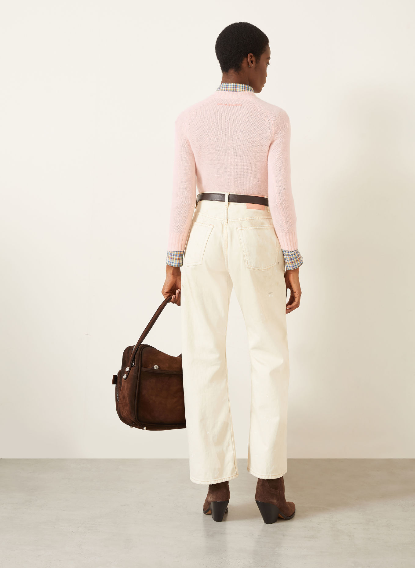 Acne Studios Cashmere Sweaters: LIGHT PINK