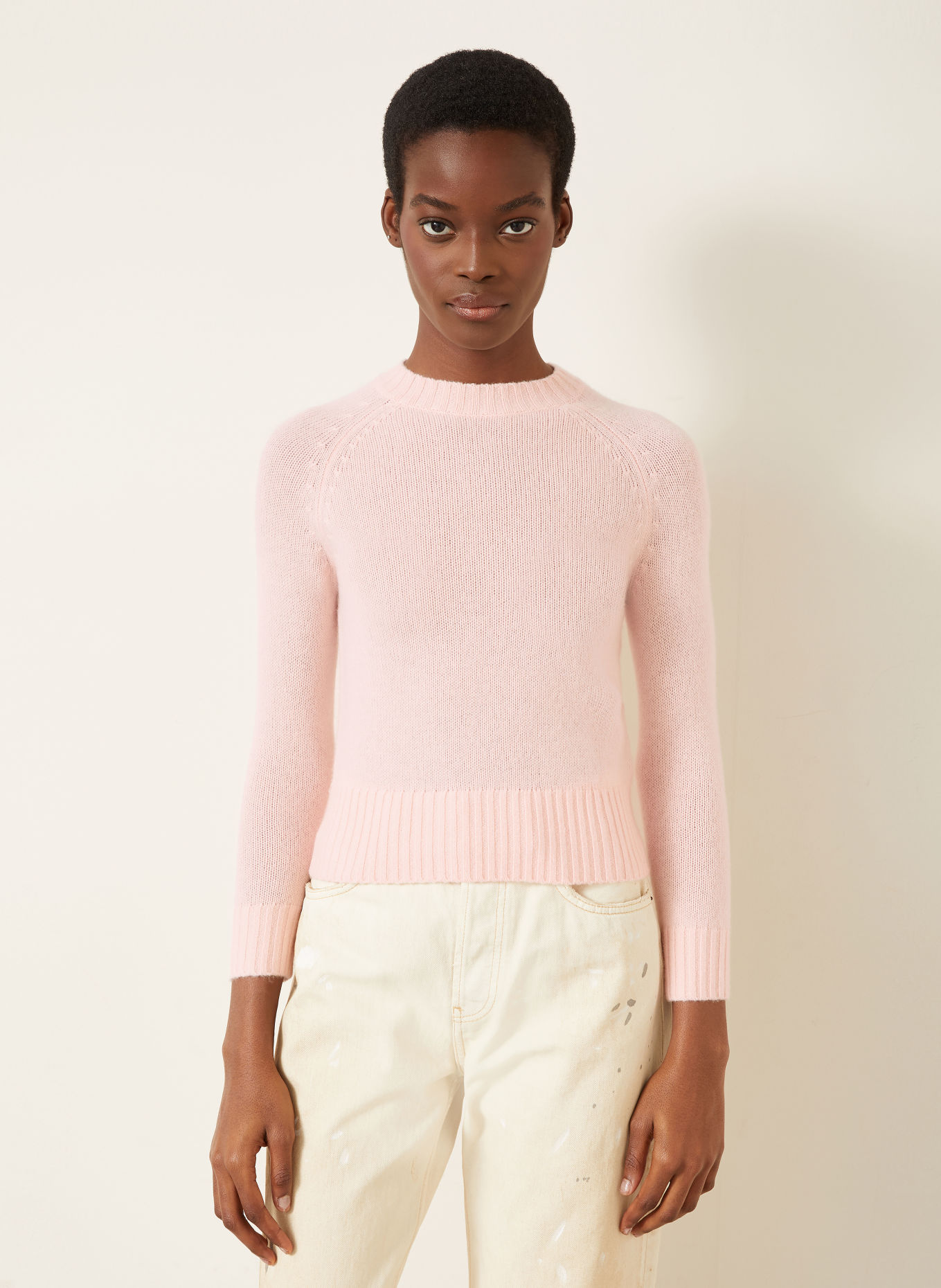 Acne Studios Cashmere Sweaters: LIGHT PINK