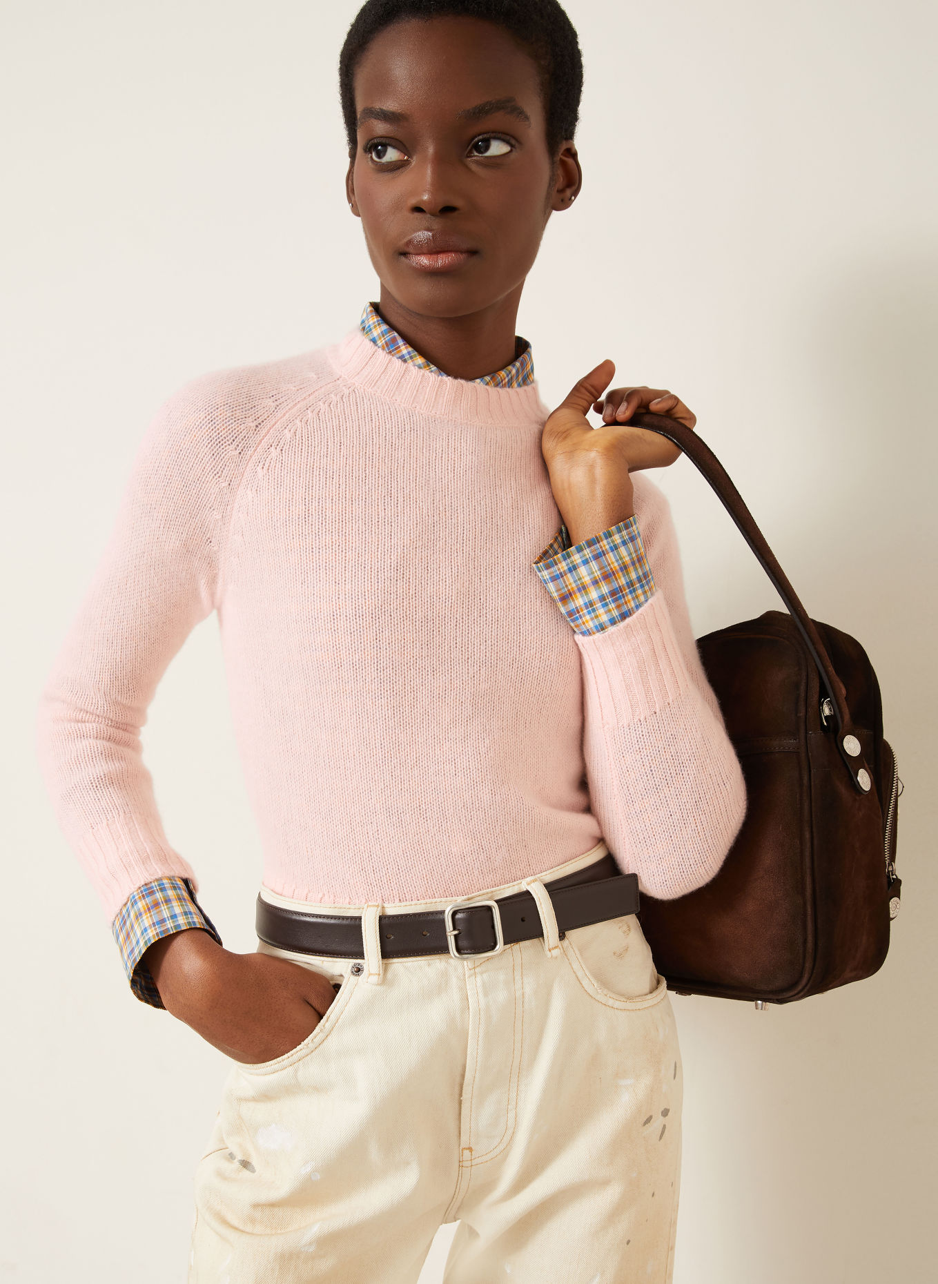 Acne Studios Cashmere Sweaters: LIGHT PINK