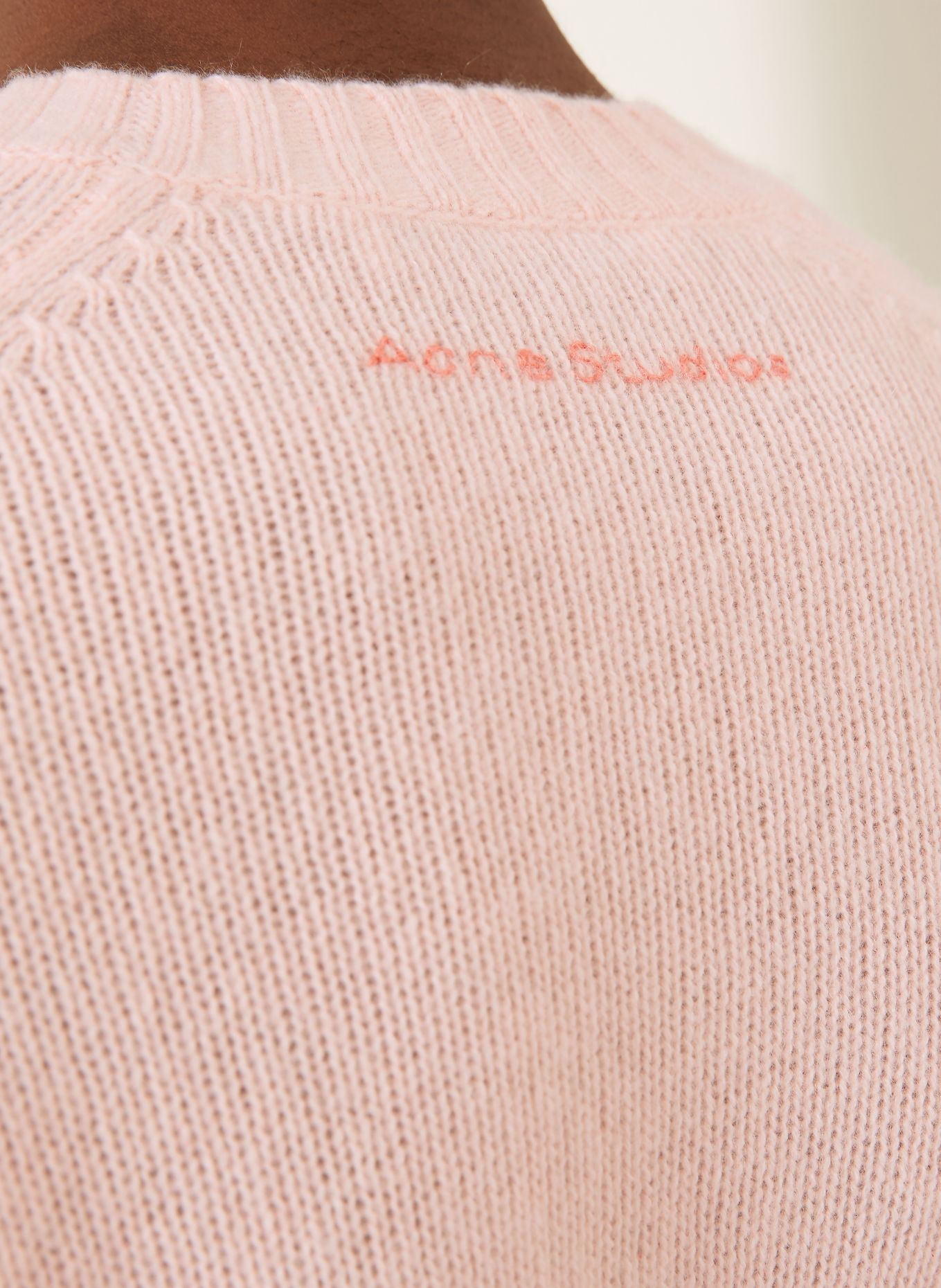 Acne Studios Cashmere Sweaters: LIGHT PINK
