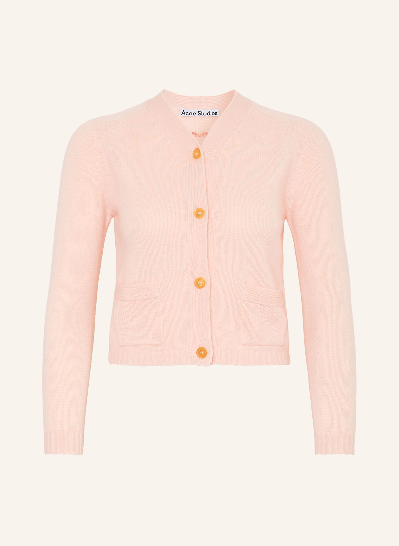 Acne Studios Cashmere cardigan: LIGHT PINK