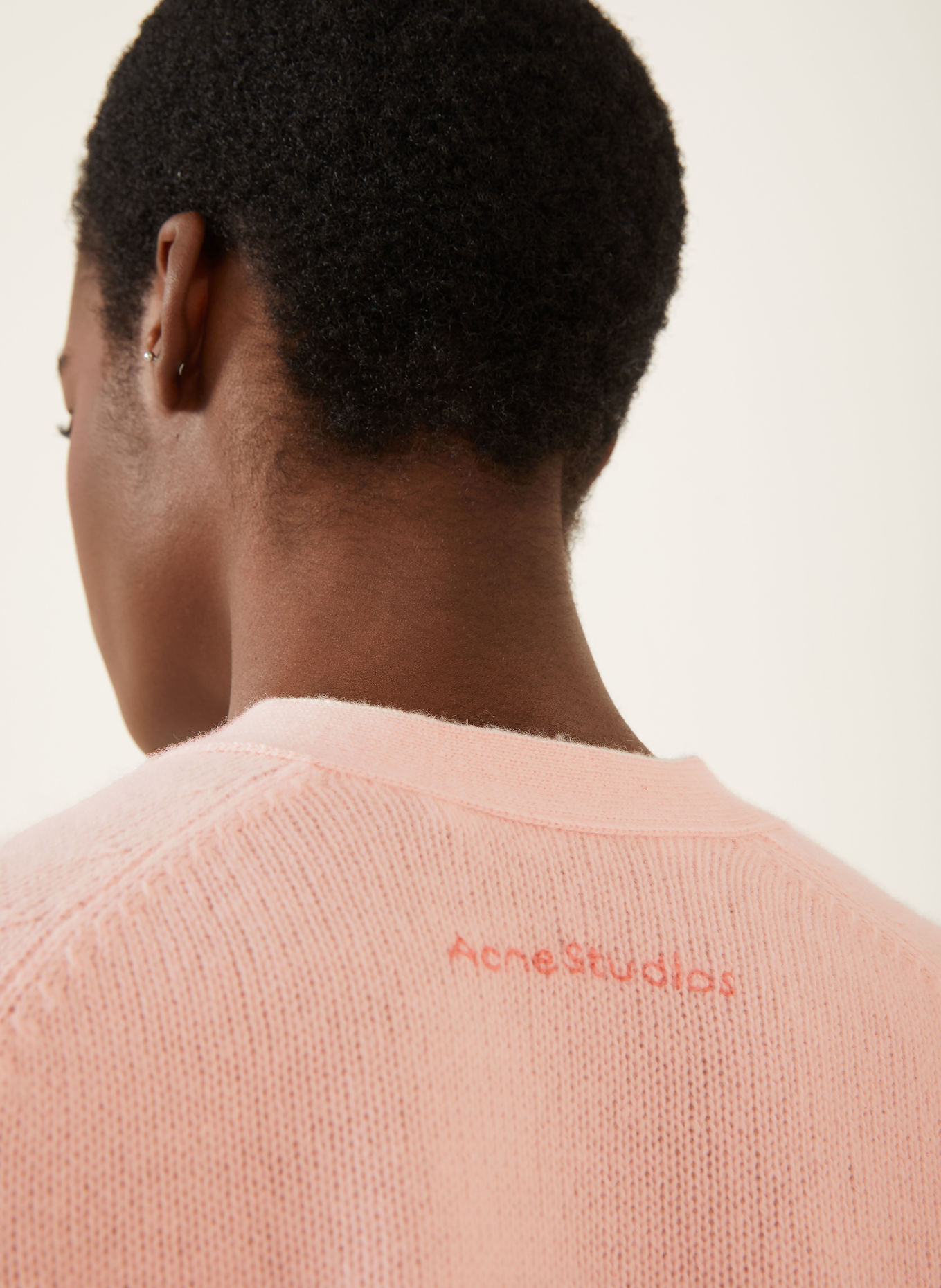 Acne Studios Cashmere cardigan: LIGHT PINK