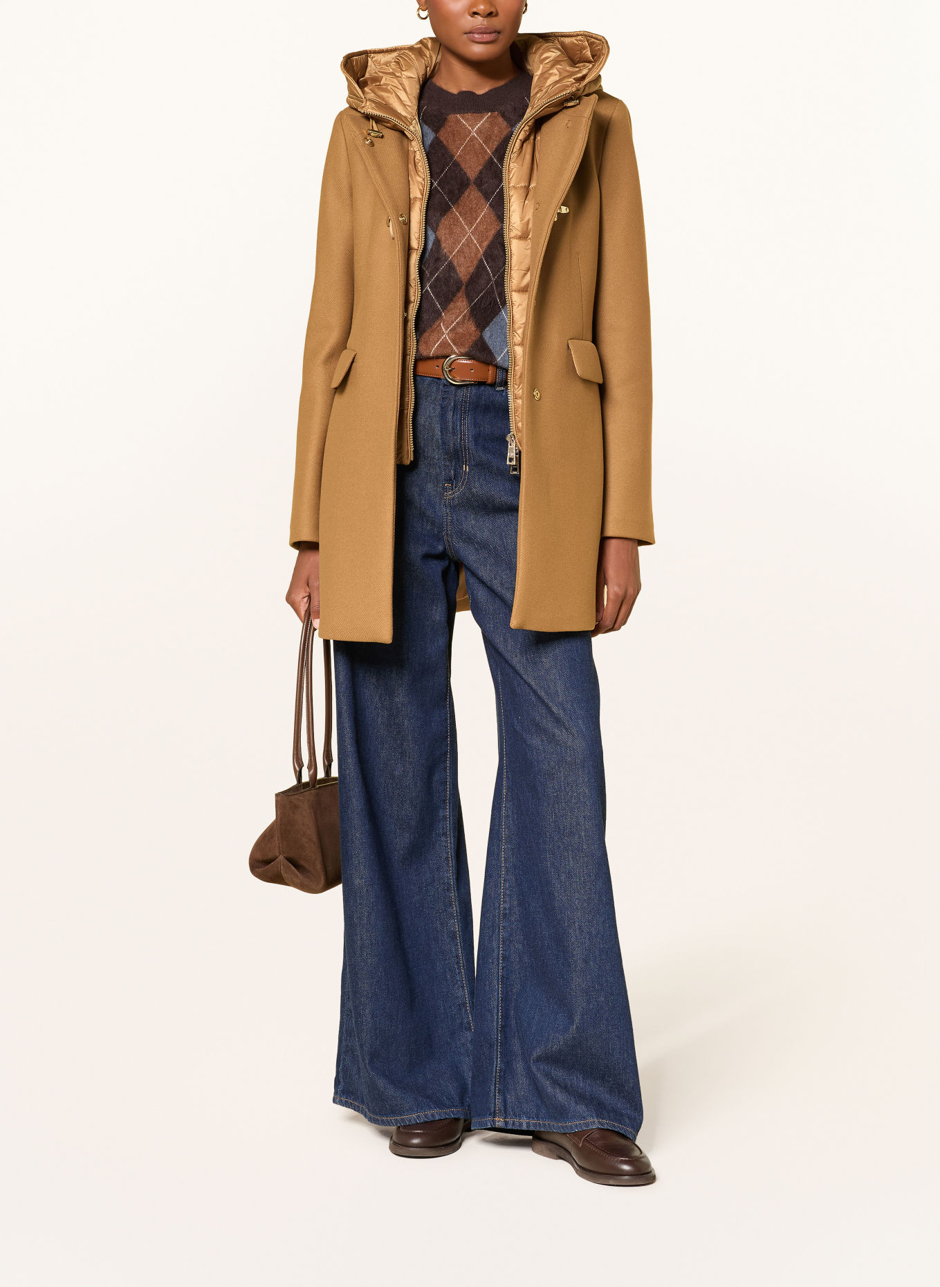 Fay Wollmantel: CAMEL / GOLD