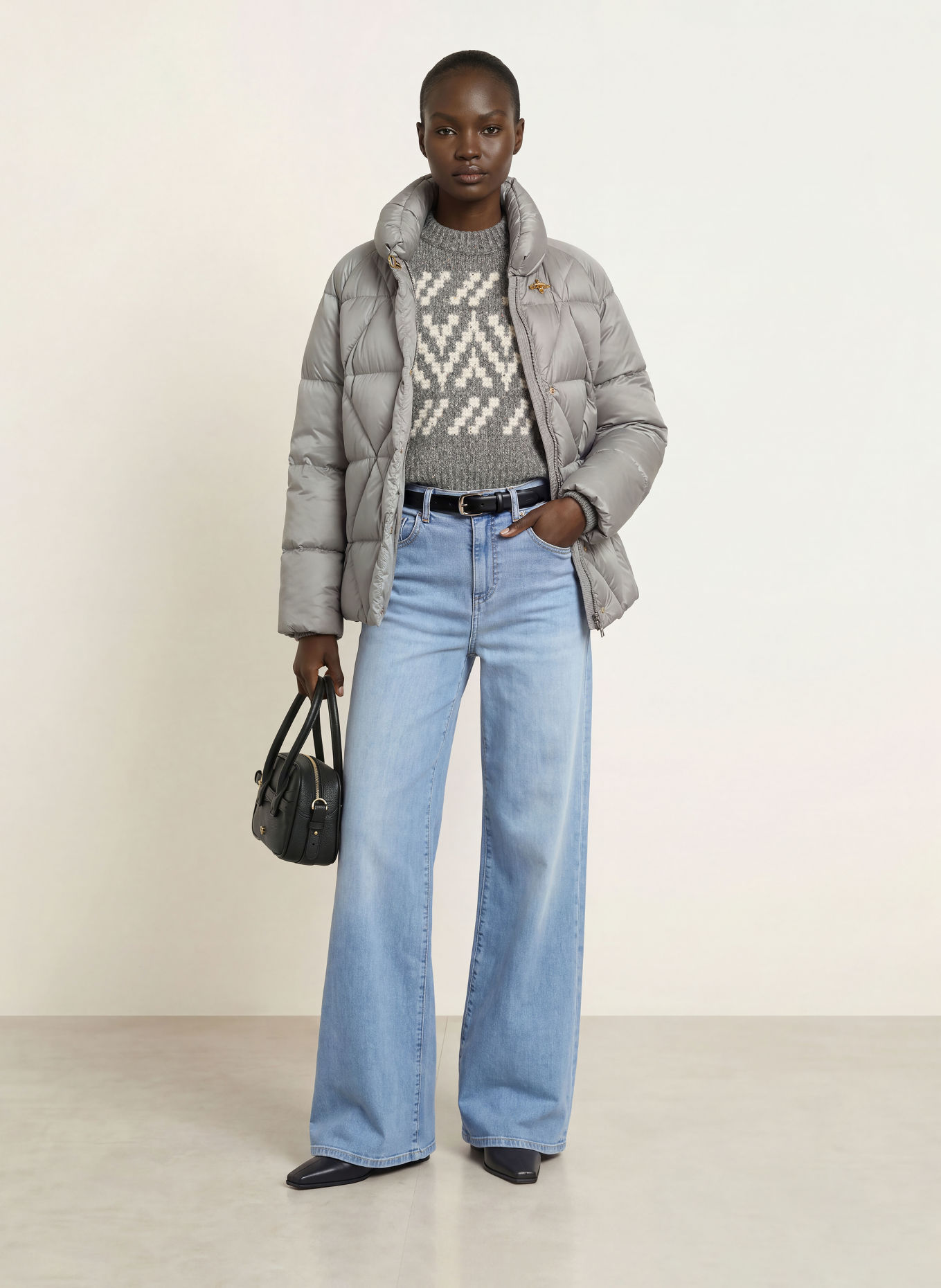 Fay Daunenjacke: GRAU