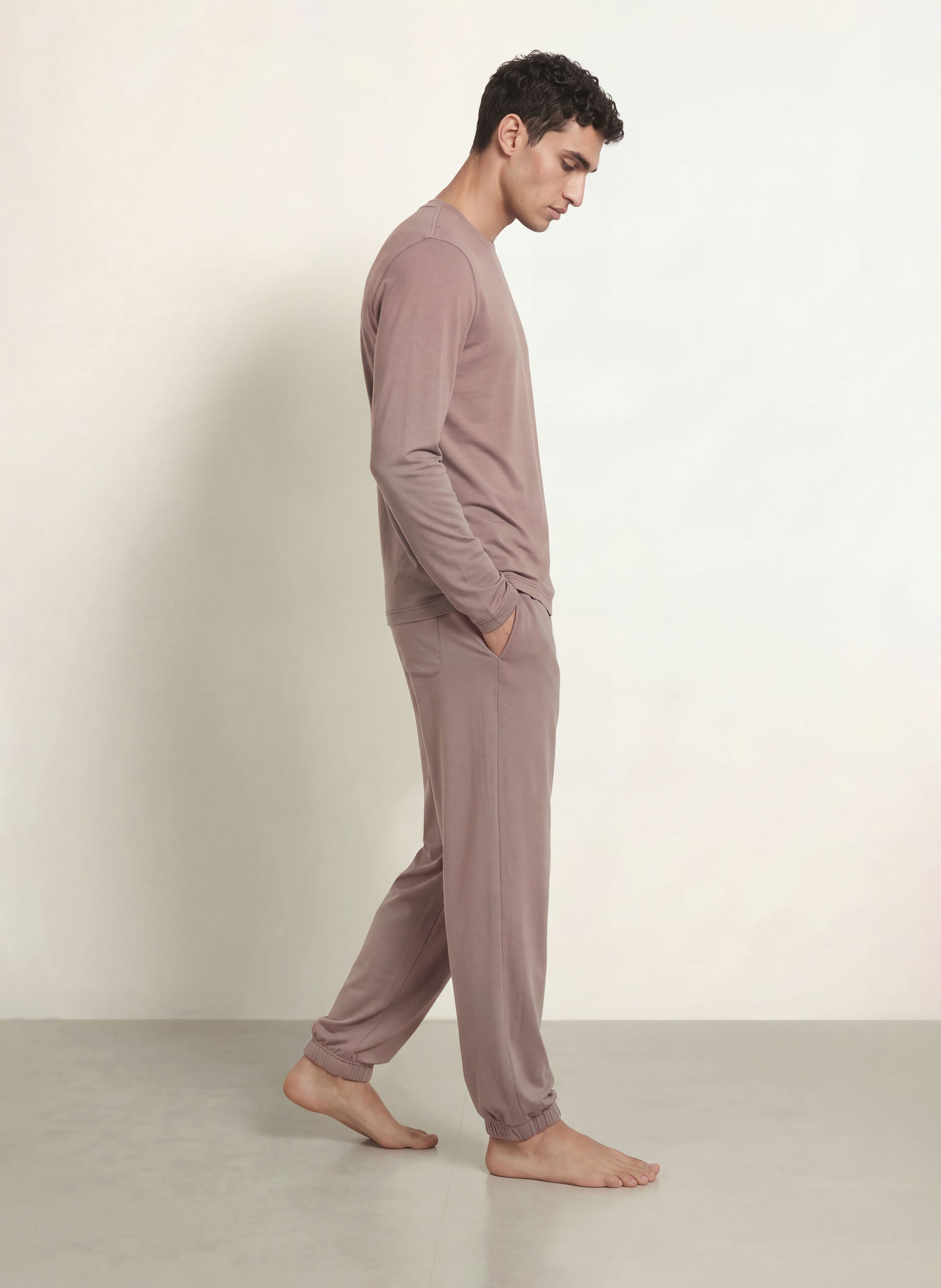 Calvin Klein Lounge-Shirt NATURALS: TAUPE