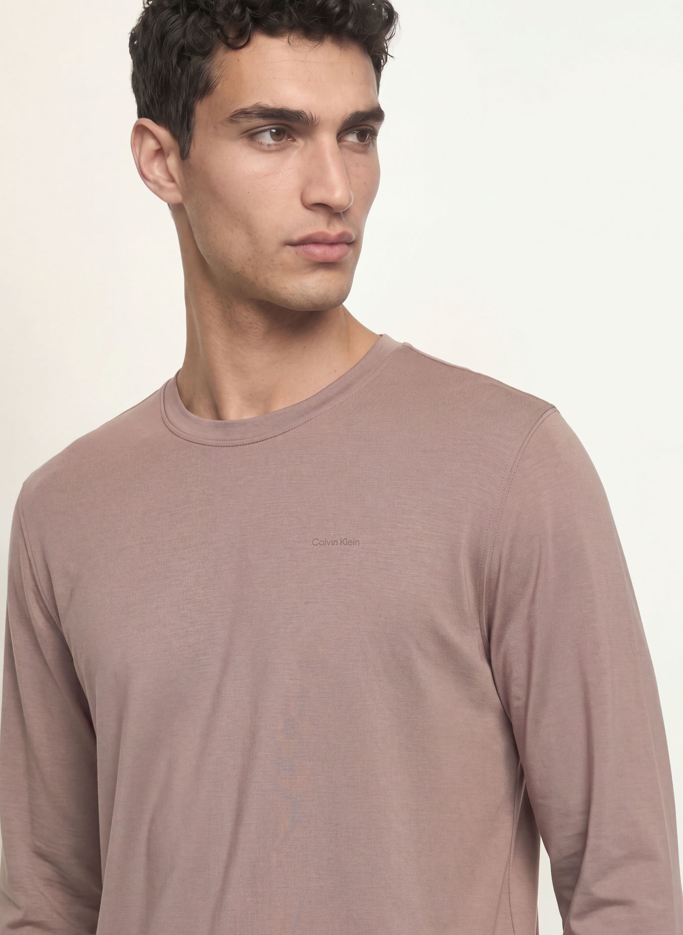 Calvin Klein Lounge-Shirt NATURALS: TAUPE