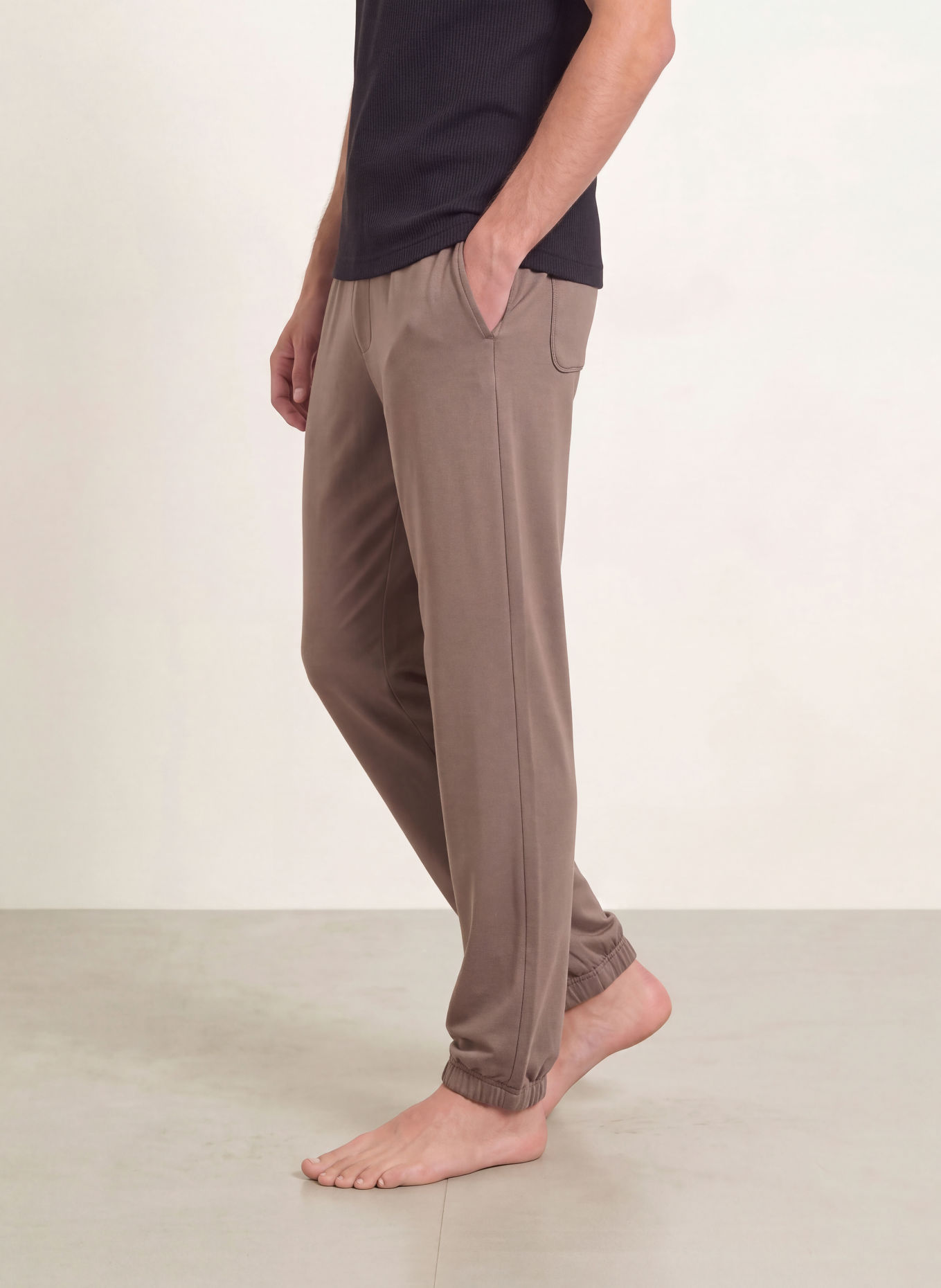 Calvin Klein Lounge trousers: TAUPE