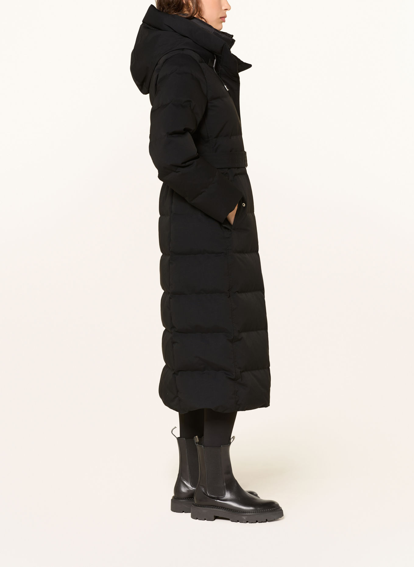 Mackage Daunenmantel SHYLA-NFZ mit herausnehmbarer Blende: SCHWARZ