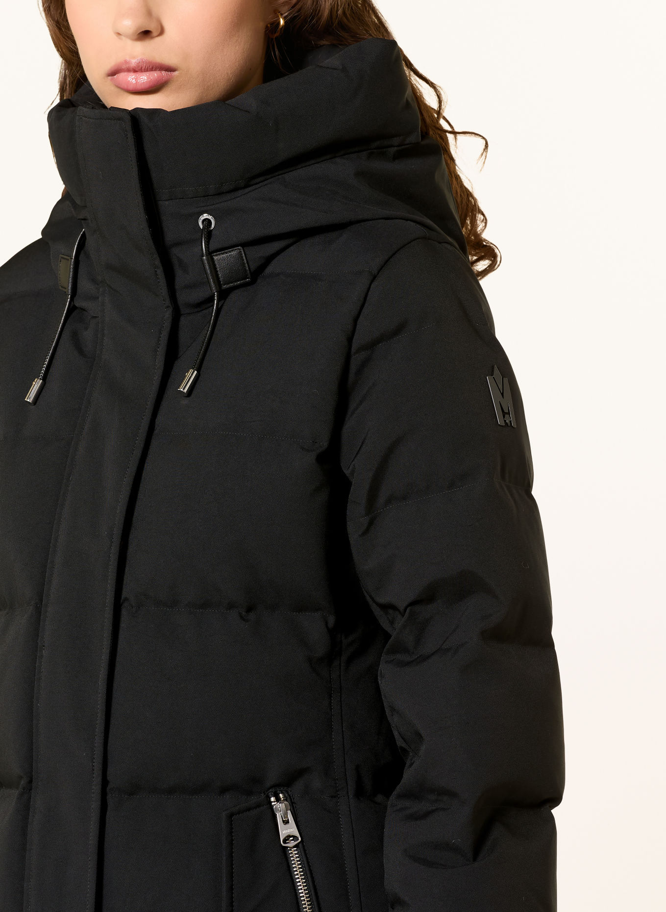 Mackage Daunenmantel SHYLA-NFZ mit herausnehmbarer Blende: SCHWARZ