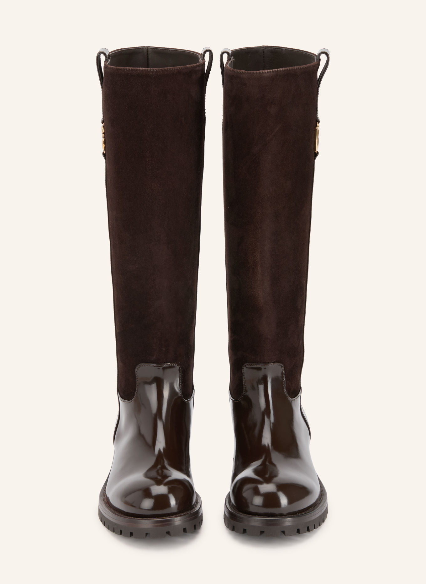 DOLCE & GABBANA Laarzen: MARRON FONCÉ