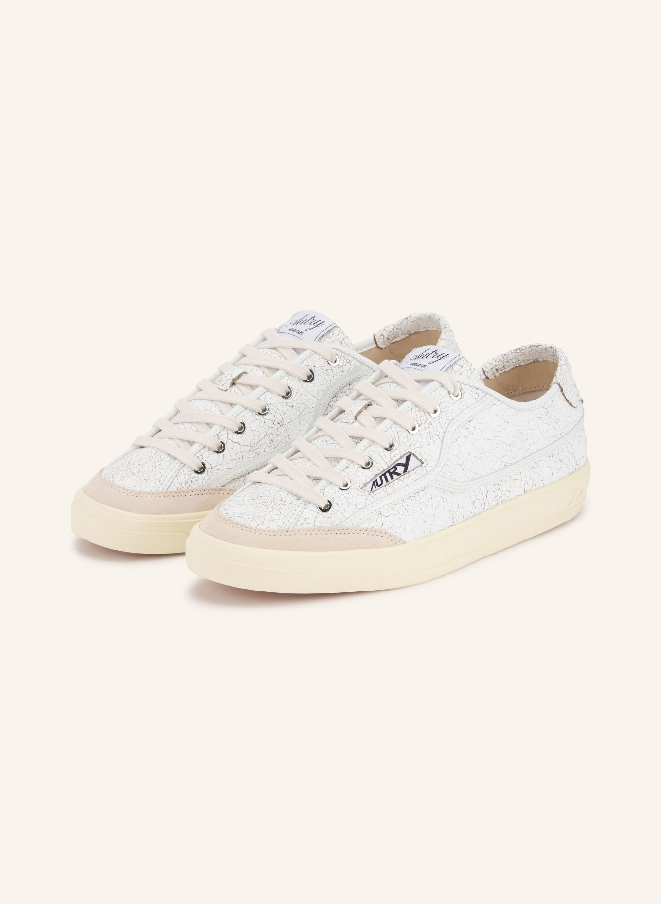 AUTRY WINDSCAPE LOW KJ Sneakers: WHITE / BEIGE