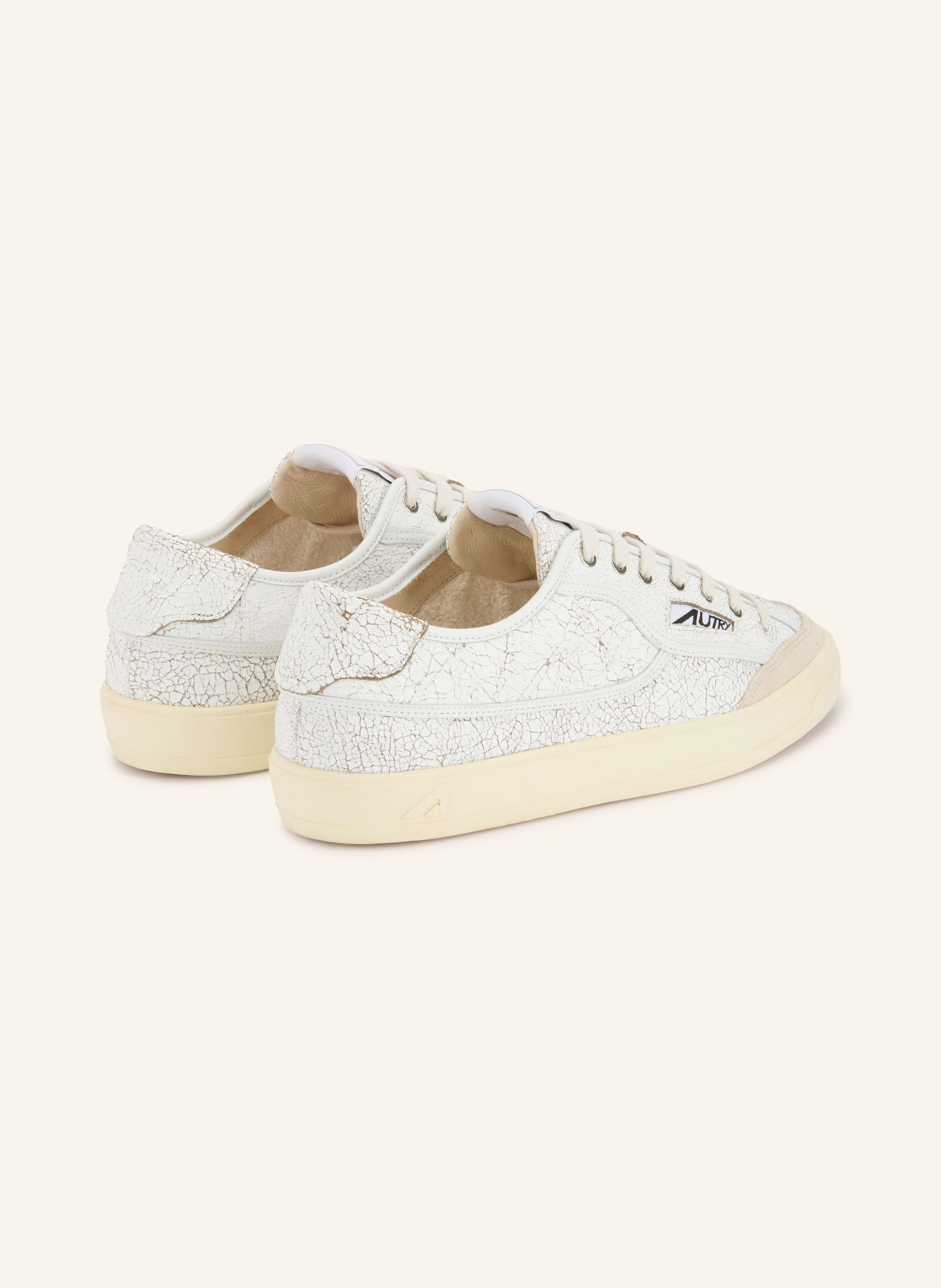 AUTRY WINDSCAPE LOW KJ Sneakers: WHITE / BEIGE