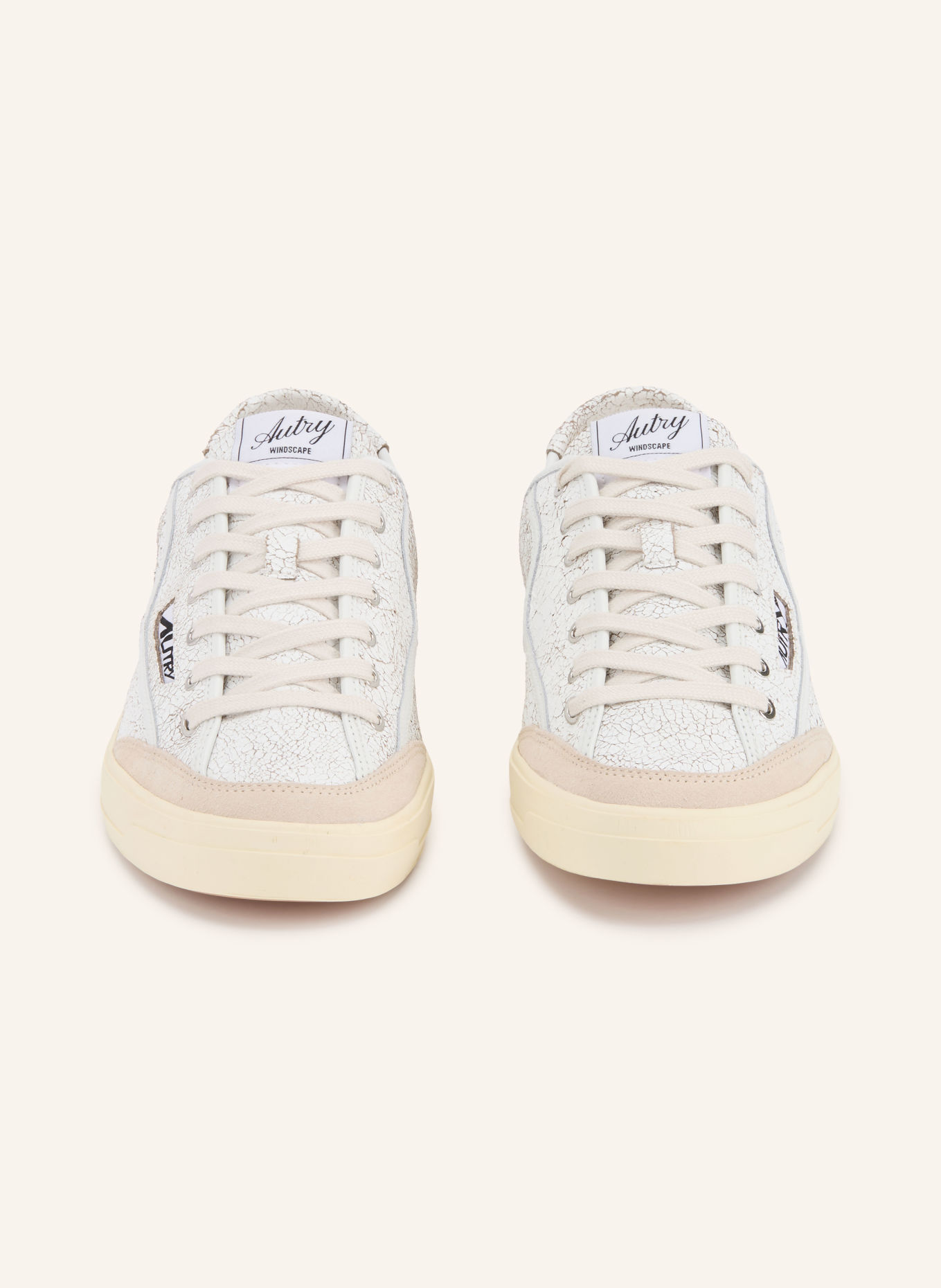 AUTRY WINDSCAPE LOW KJ Sneakers: WHITE / BEIGE