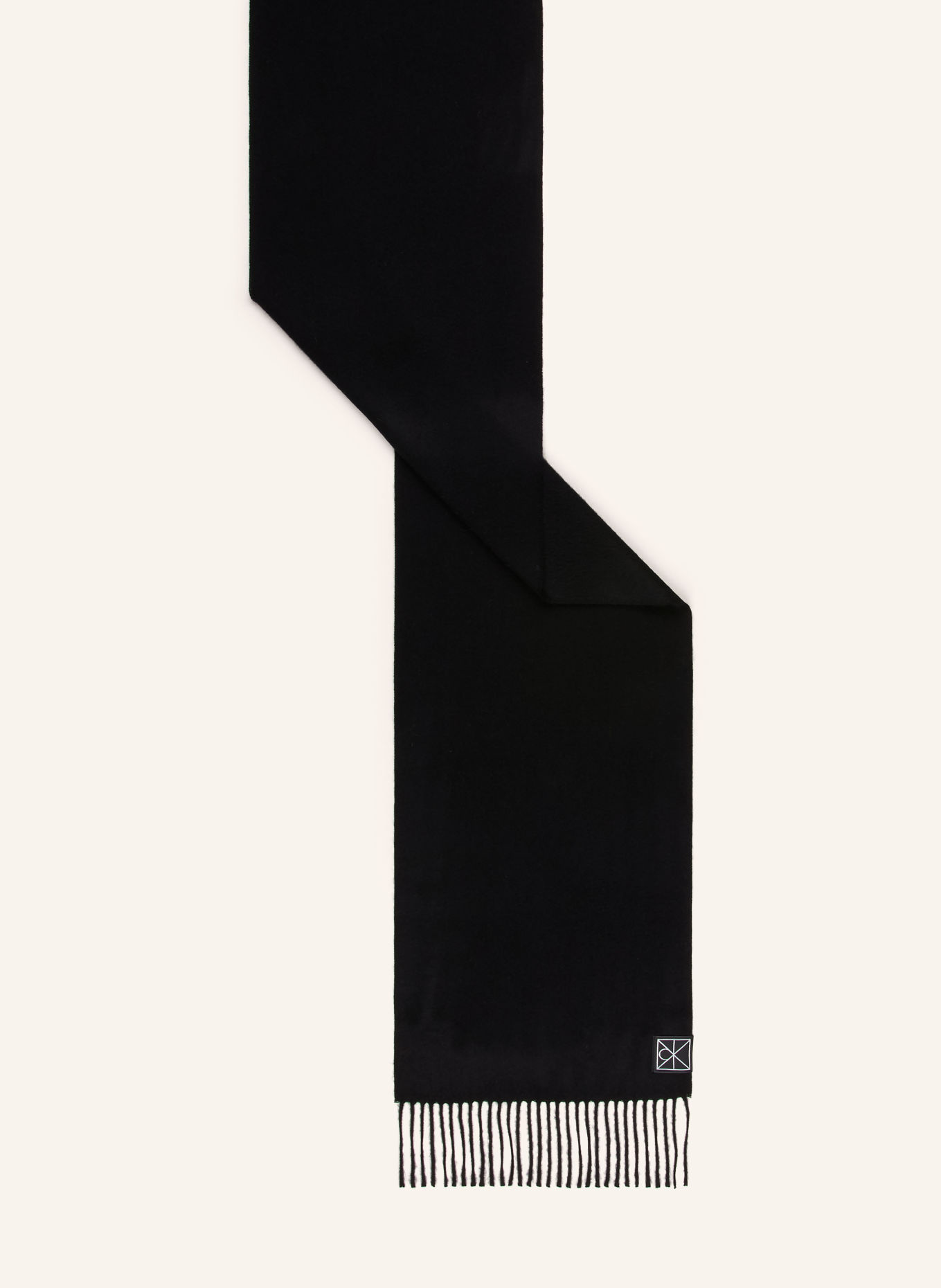 Calvin Klein Cashmere-Schal: SCHWARZ