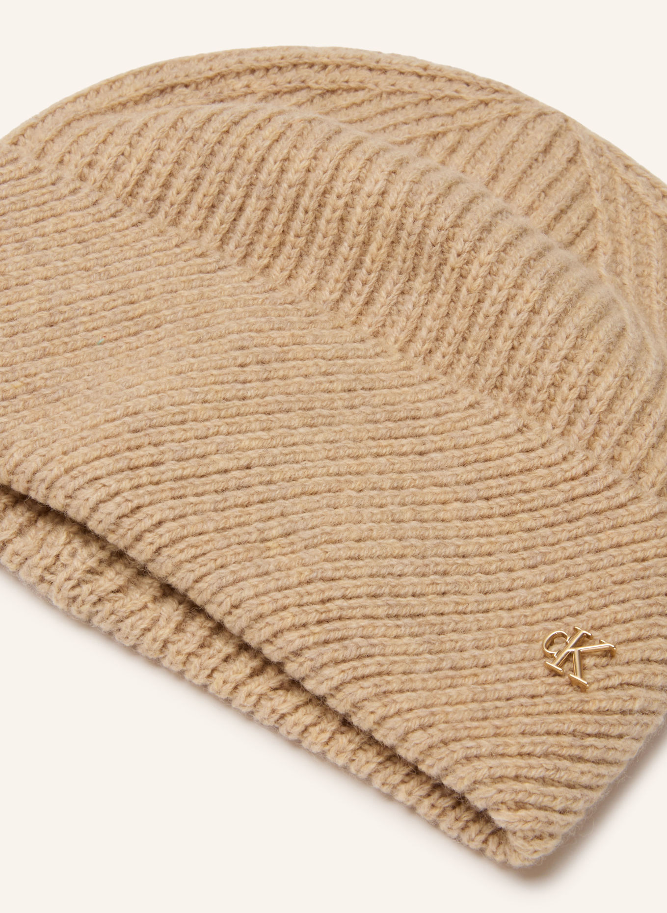 Calvin Klein Hat: BEIGE