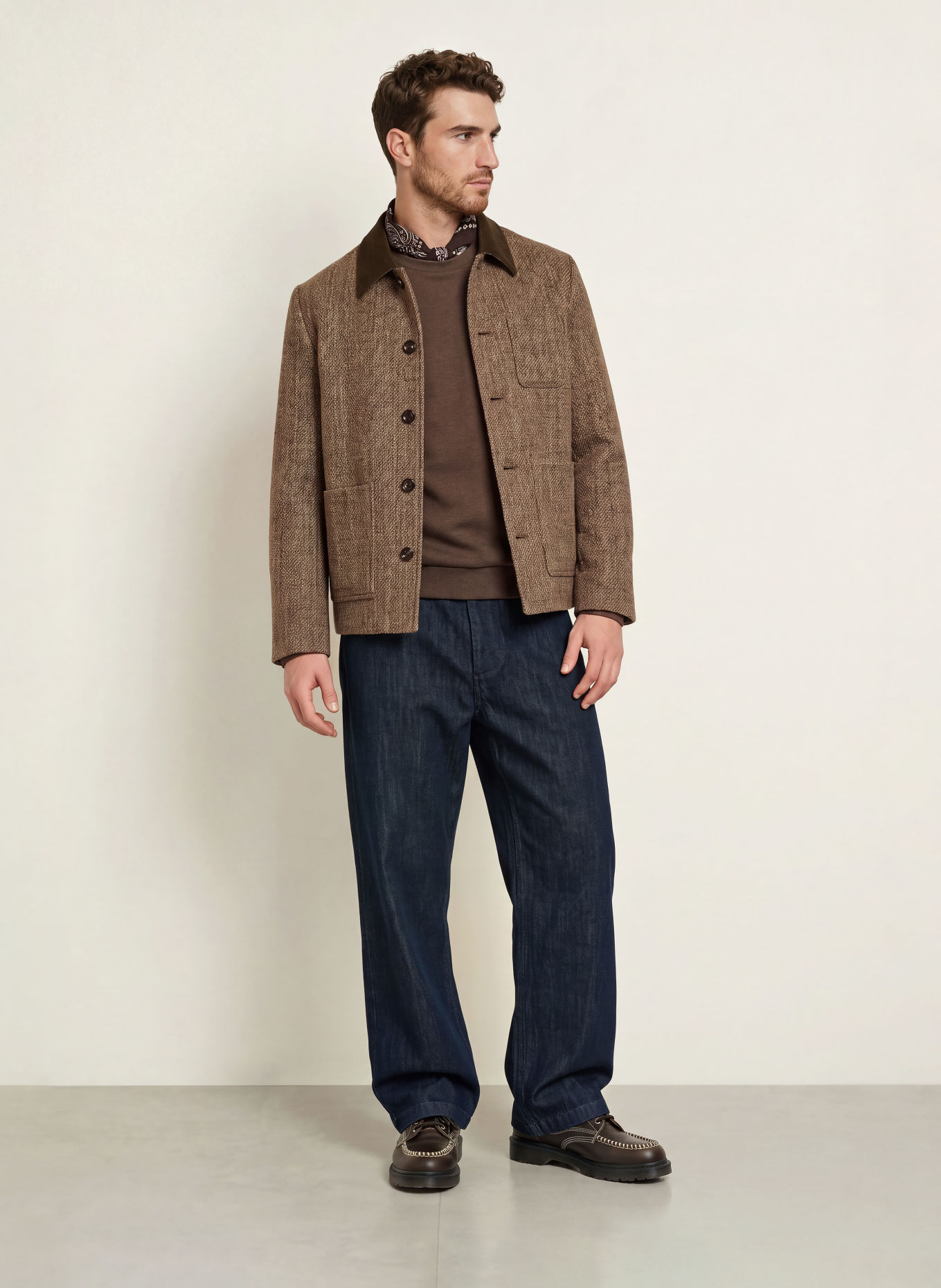 MOS MOSH Gallery Jachetă de tweed MMGWARREN: MARO / CREM