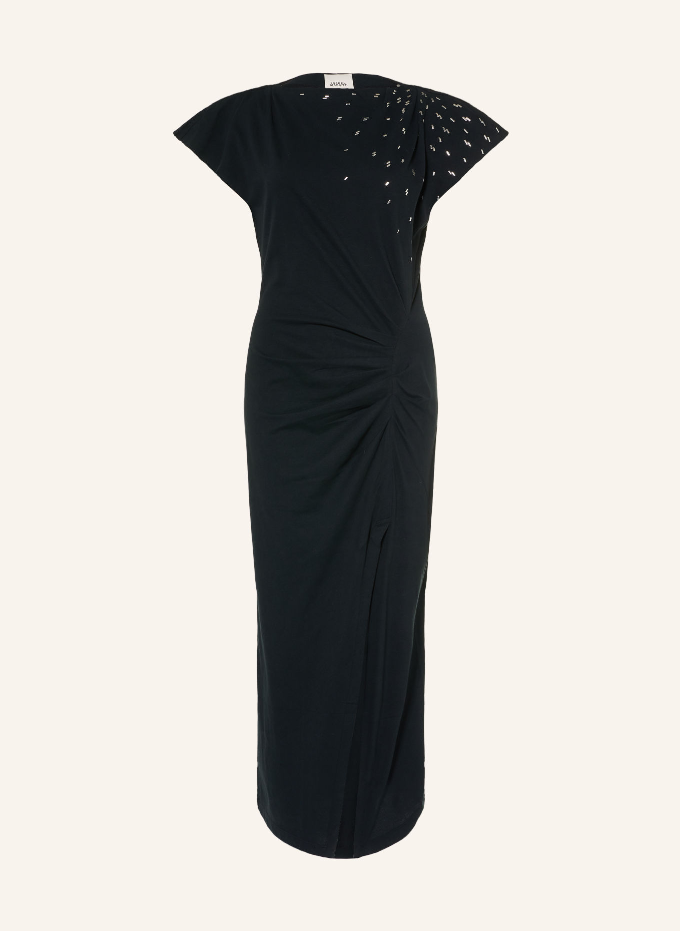 MARANT ÉTOILE Jerseykleid NADELA: SCHWARZ