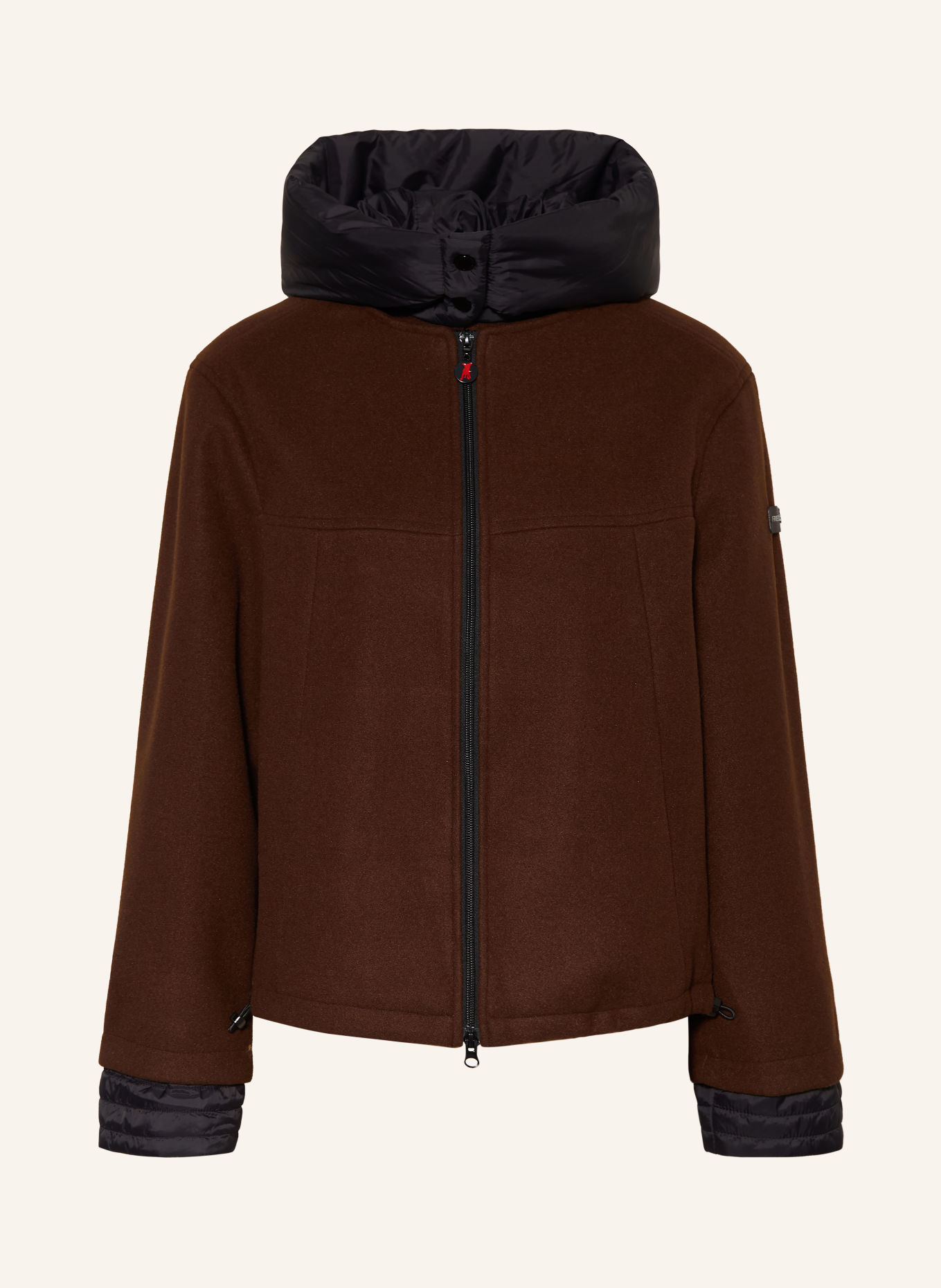 FRIEDA & FREDDIES Jacke RURI mit abnehmbarer Kapuze: BRAUN