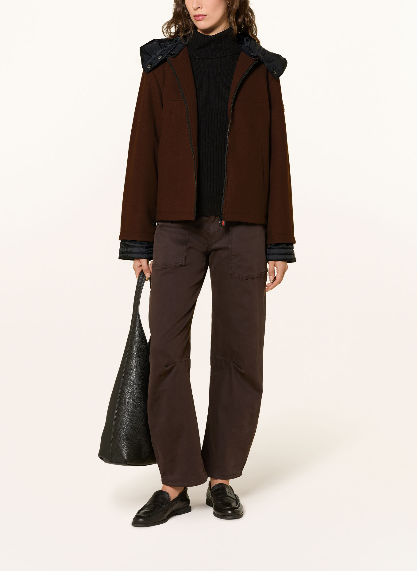 FRIEDA & FREDDIES Jacke RURI mit abnehmbarer Kapuze: BRAUN