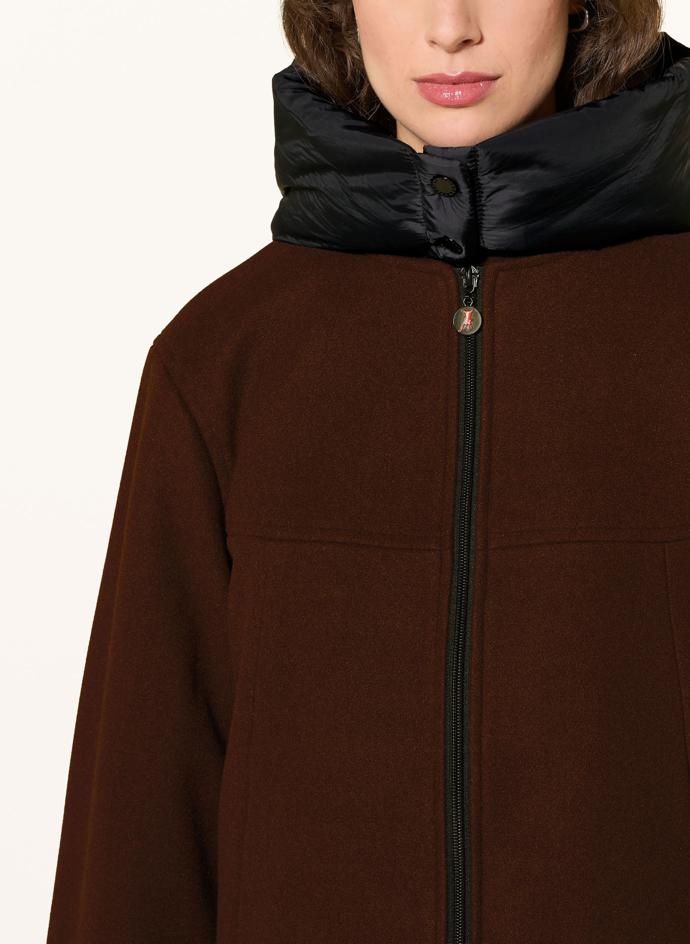 FRIEDA & FREDDIES Jacke RURI mit abnehmbarer Kapuze: BRAUN