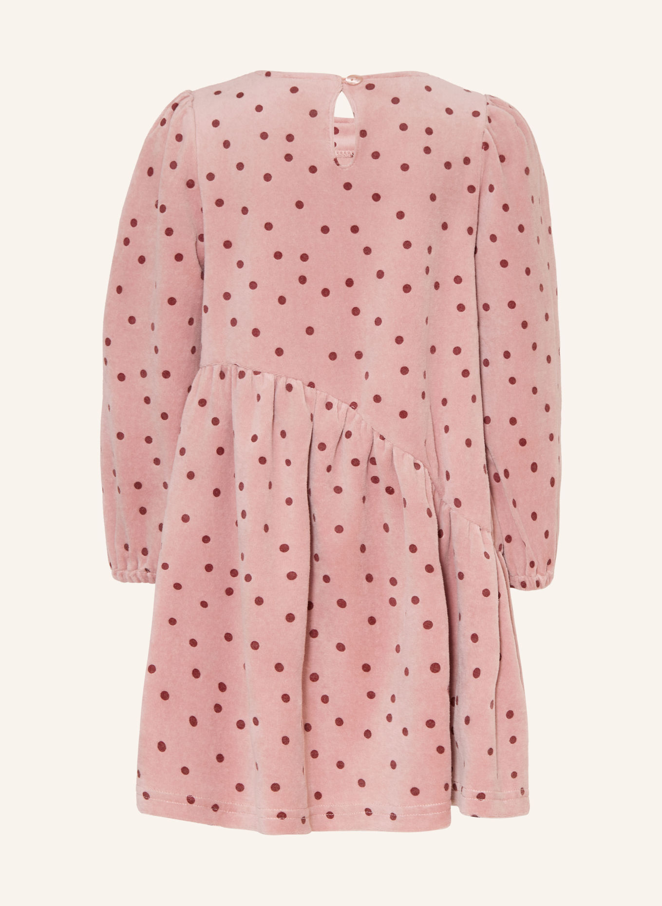 HUST and CLAIRE Samtkleid HCDONNA: ROSÉ / DUNKELROT