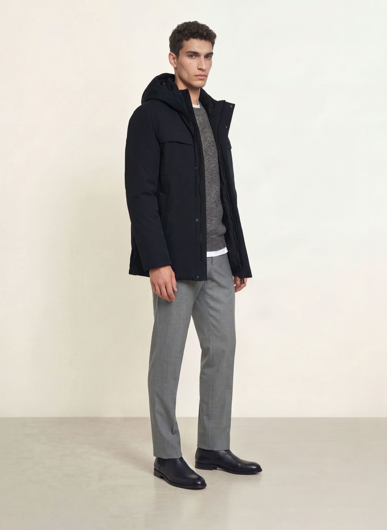 CINQUE CIRESPONSE Jacket: DARK BLUE