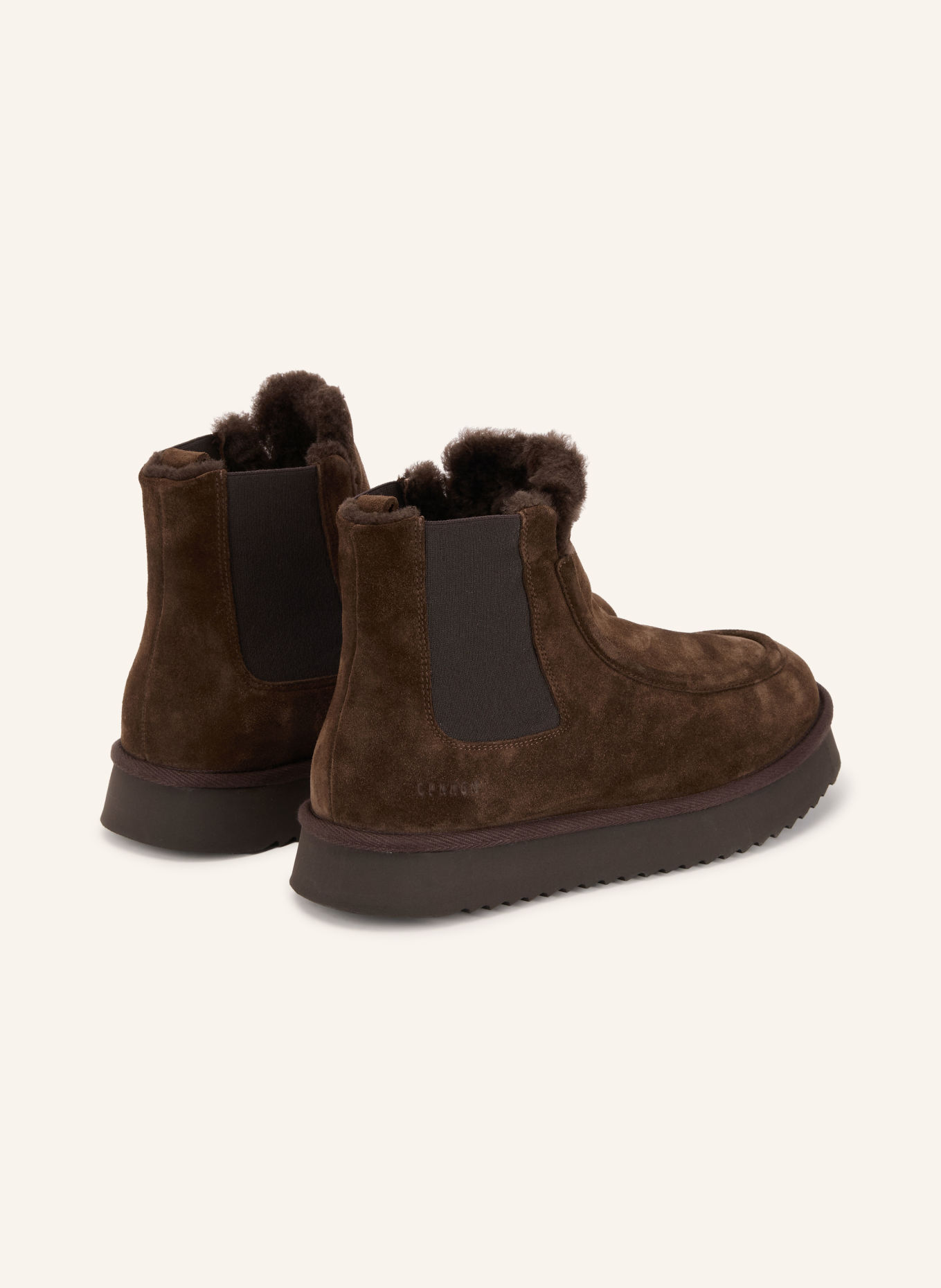 COPENHAGEN STUDIOS Bottines Chelsea CPH267M: MARRON FONCÉ