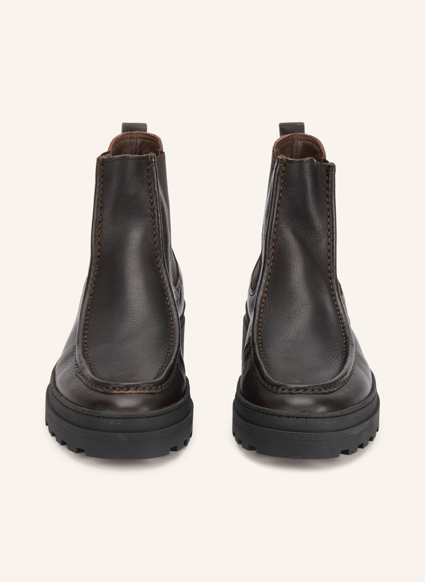 COPENHAGEN STUDIOS Chelsea-Boots CPH480M: DUNKELBRAUN