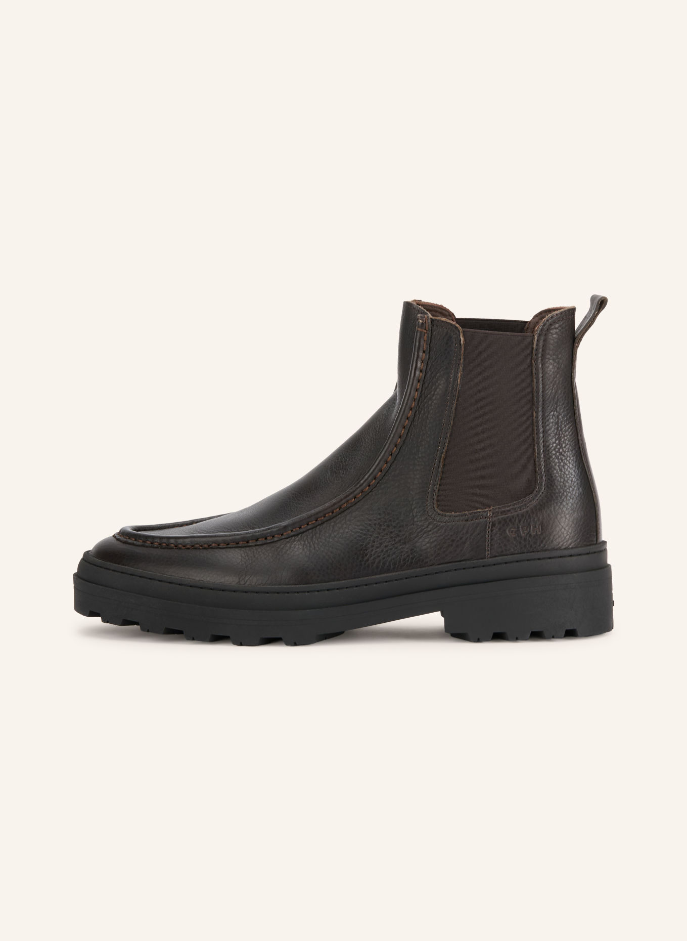 COPENHAGEN STUDIOS Chelsea-Boots CPH480M: DUNKELBRAUN