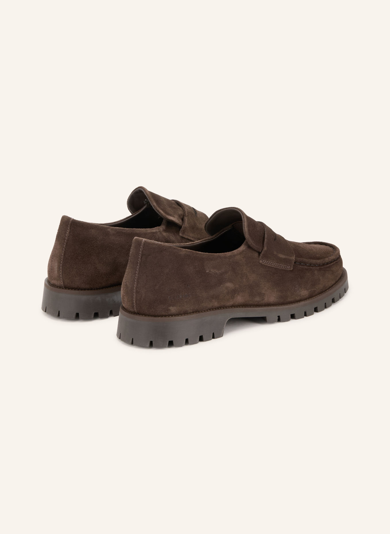 COPENHAGEN STUDIOS Loafers à barrette CPH848M: MARRON FONCÉ
