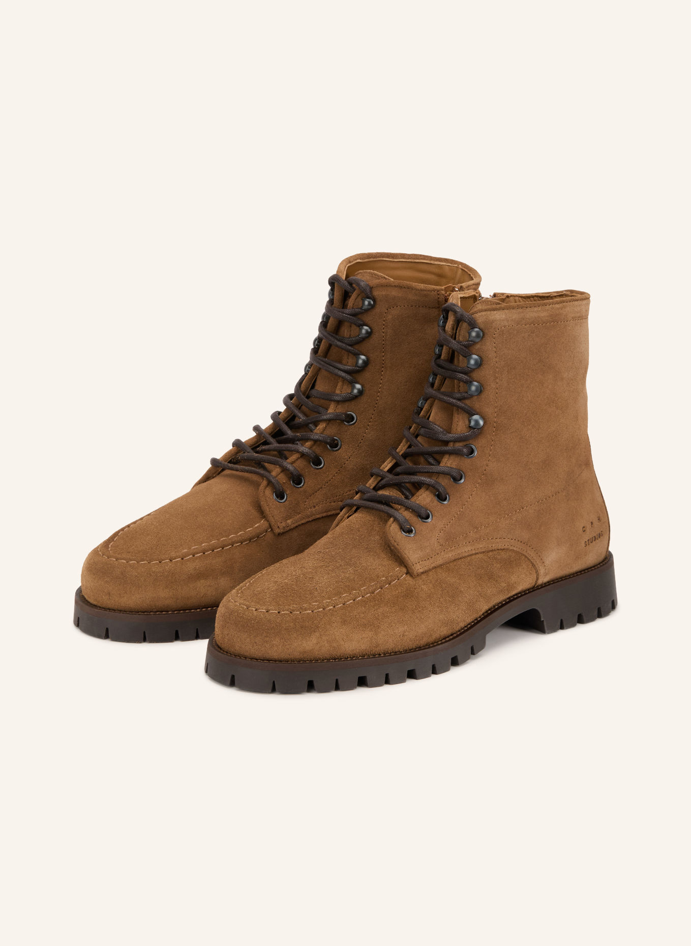 COPENHAGEN STUDIOS Lace-up boots CPH849M: BROWN
